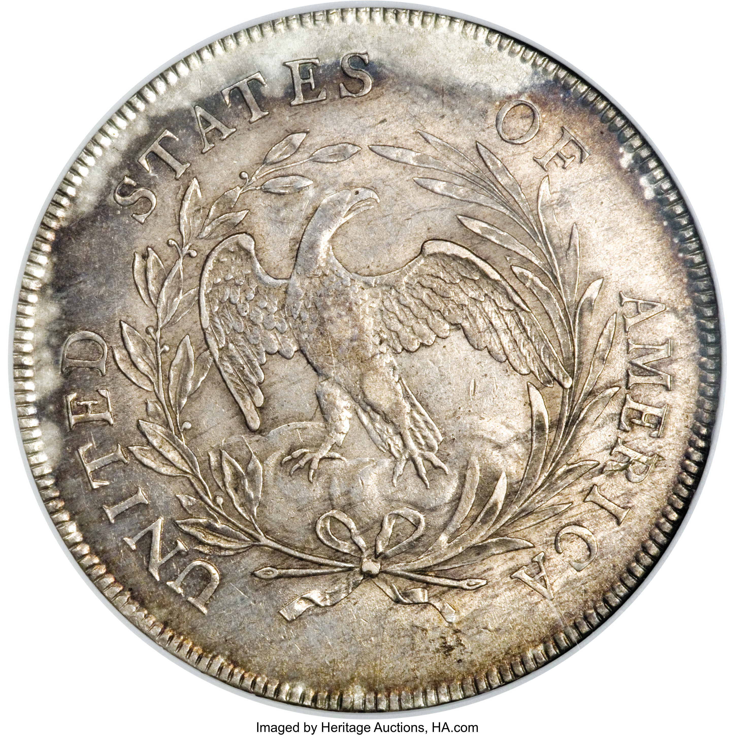 1798 $1  Small Eagle, 15 Stars Obverse, B-2, BB-81 MS60 thumbnail 3