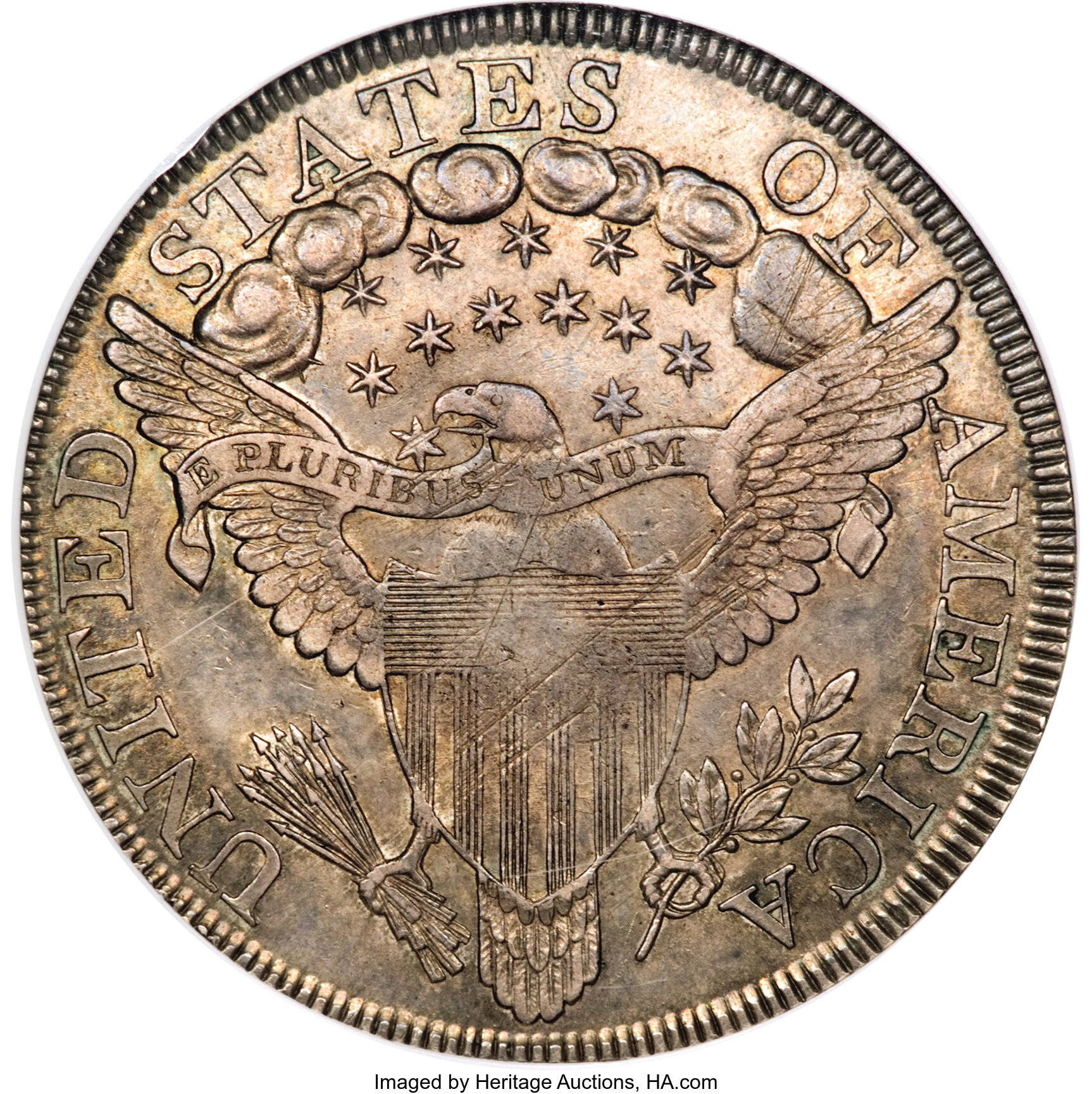 1799 $1  Irregular Date, 15 Stars, B-4, BB-153 MS60 thumbnail 25