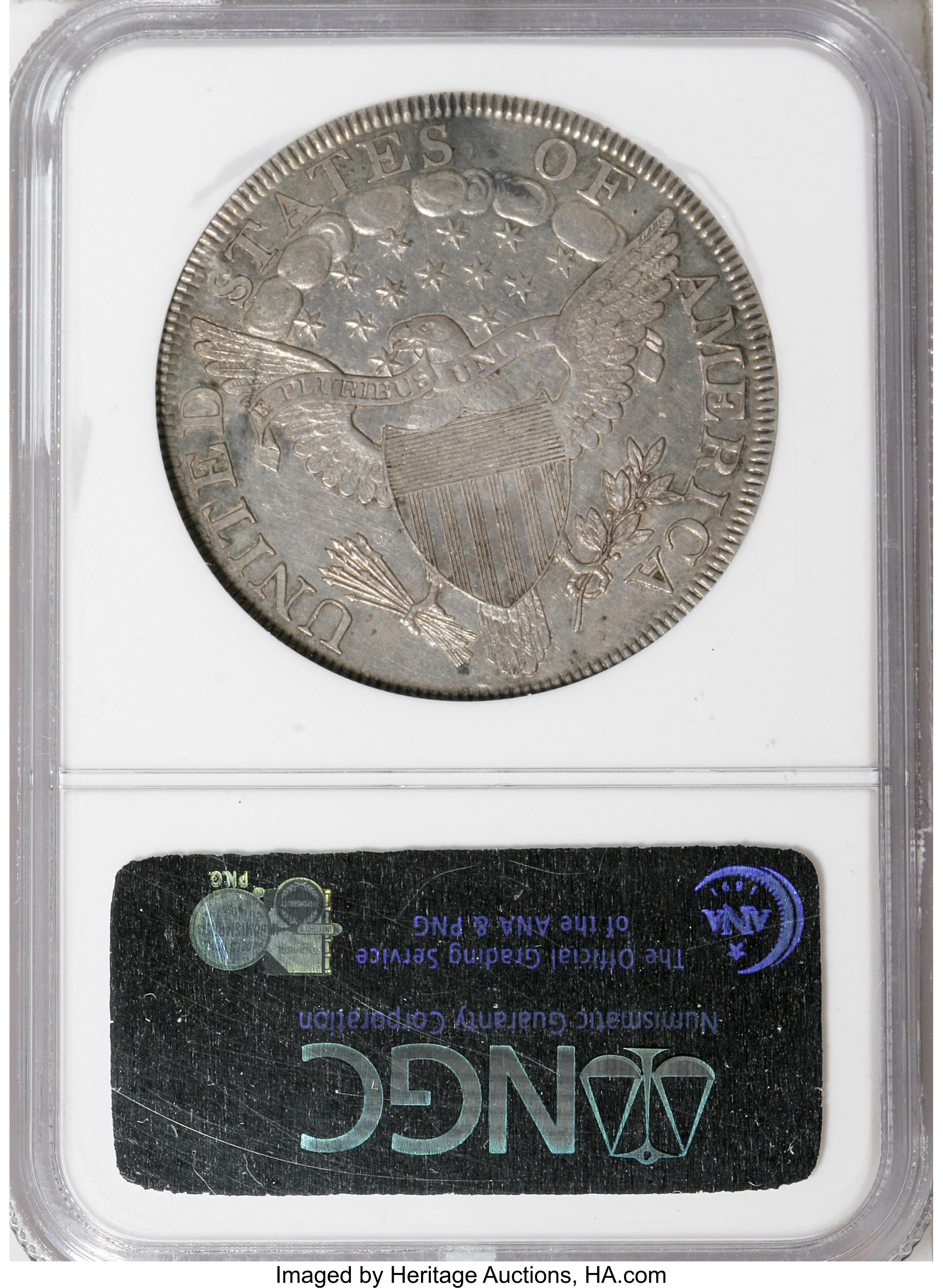 1800 $1  B-1, BB-181 MS63 CAC thumbnail 2