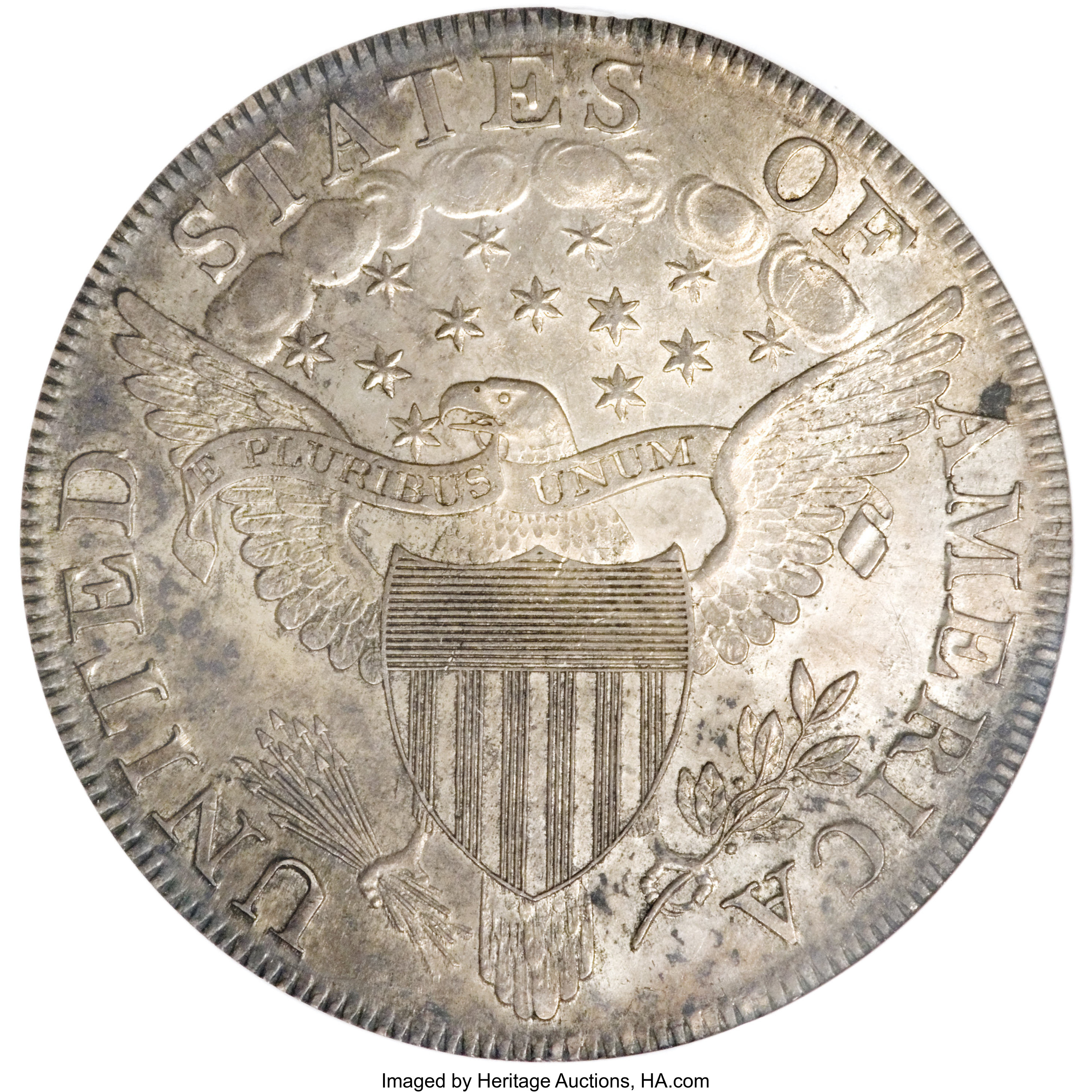1802/1 $1  Wide Date, B-3, BB-234 MS62 thumbnail 5