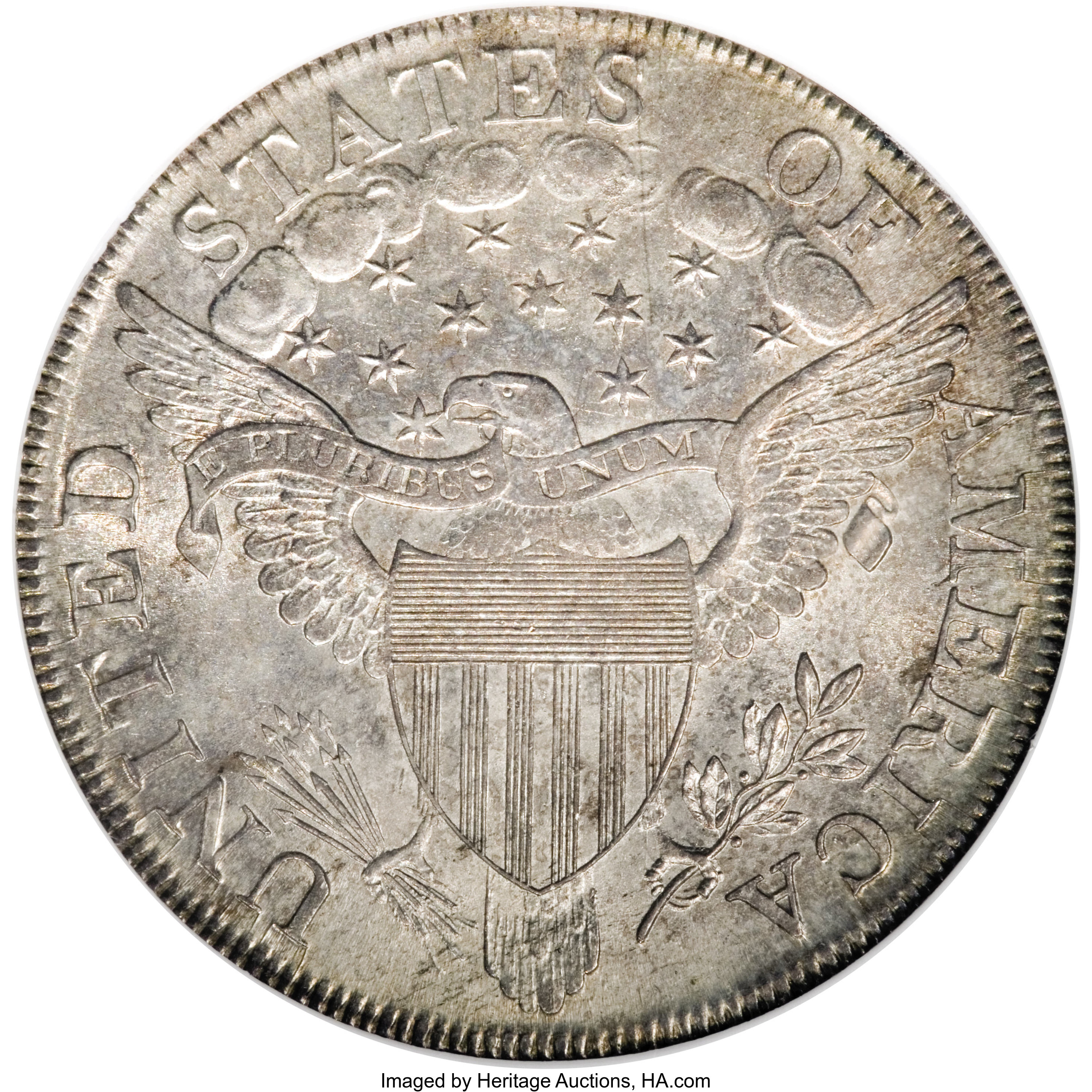 1803 $1  Small 3, B-5, BB-252 MS61 thumbnail 7