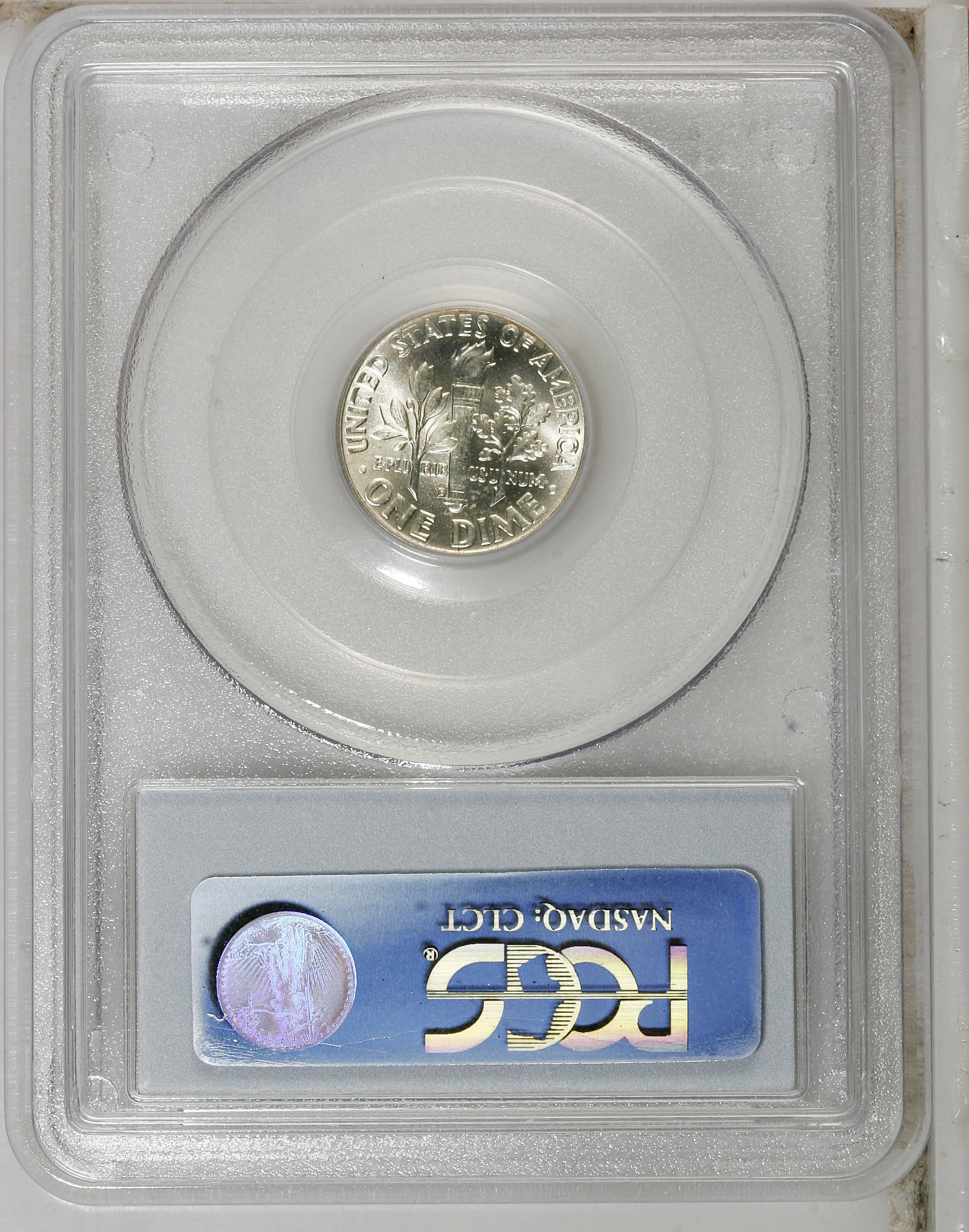 1958-D 10c MS FB MS64 FB thumbnail 6
