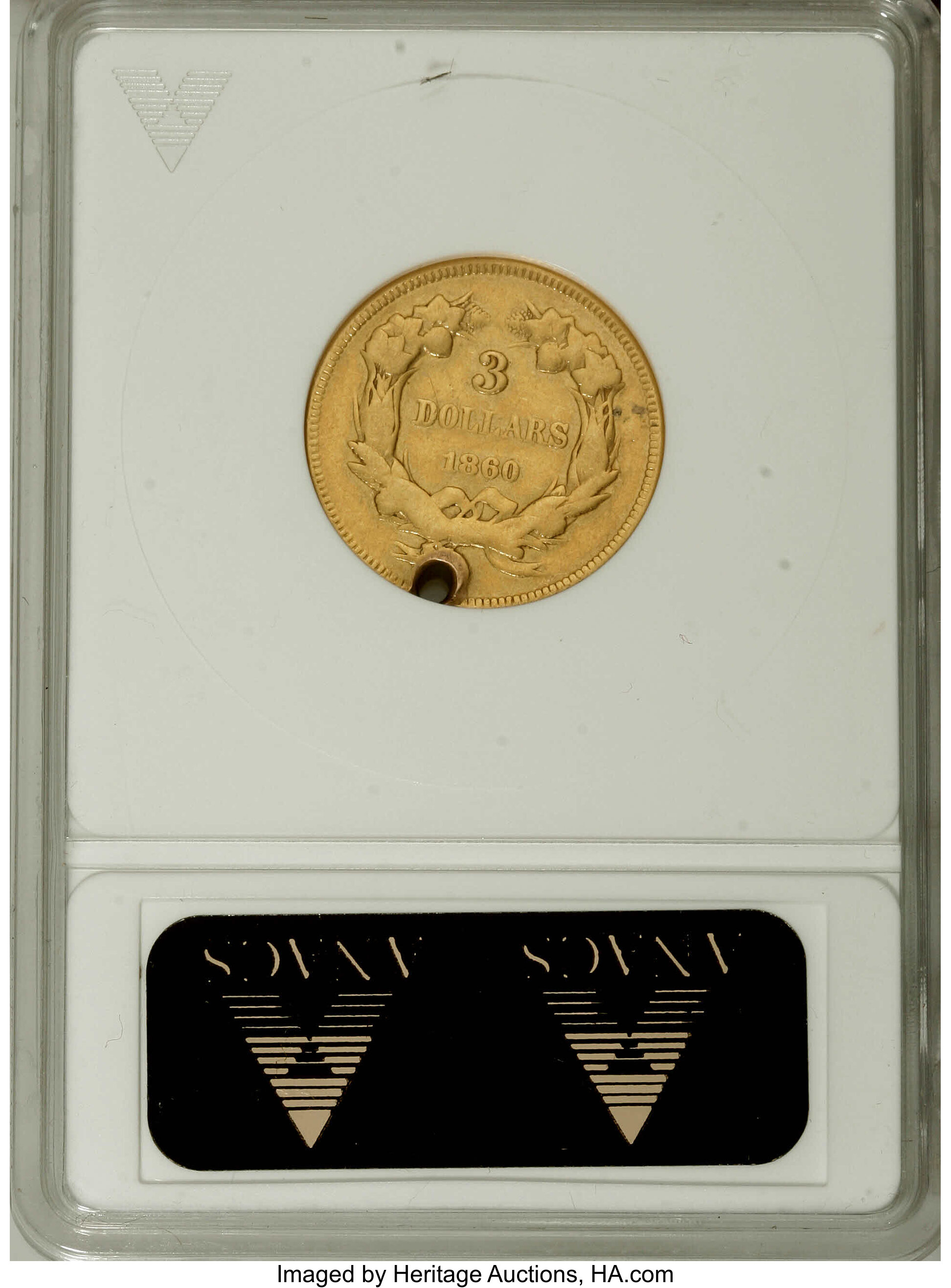 1860 $3 VF20 thumbnail 6