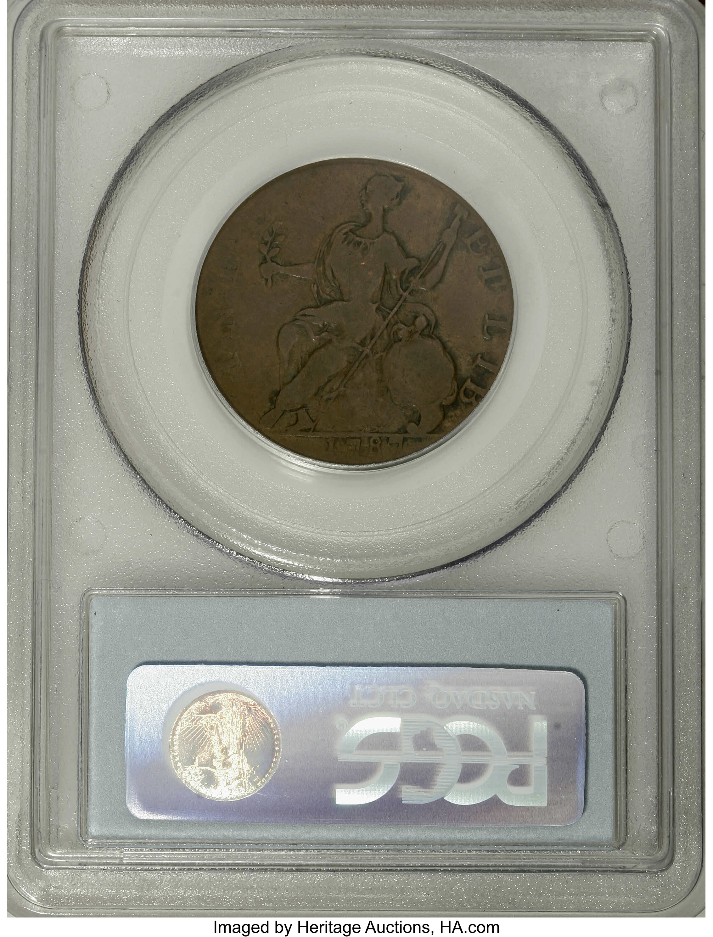 1787 Copper Connecticut, Mailed Bust Left, Horned MS BN VG10 BN thumbnail 10