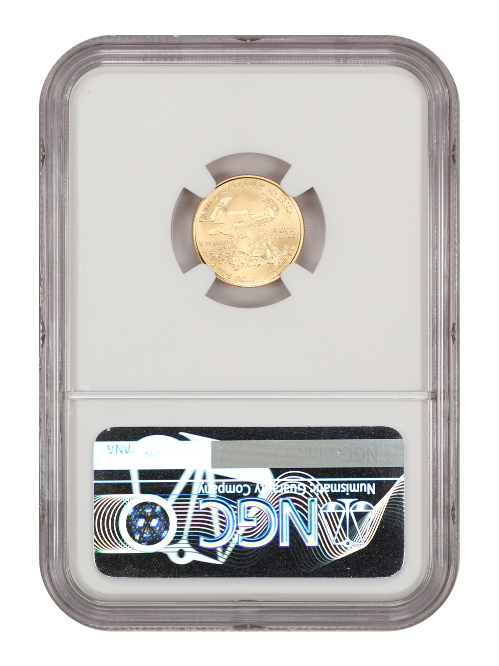 2007-W $5  Gold Eagle, Burnished MS70 thumbnail 14