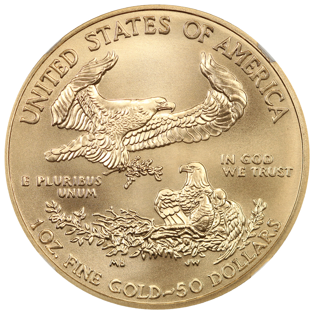 2012-W G$50  Gold Eagle, Burnished MS thumbnail 14