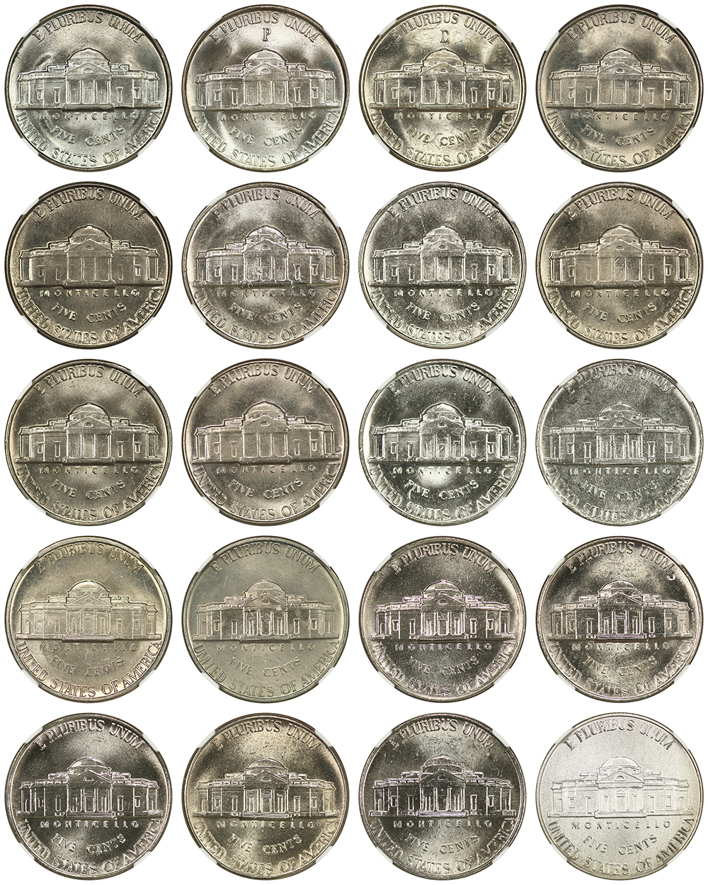 1939 5c Reverse of 1940 OGP thumbnail 14