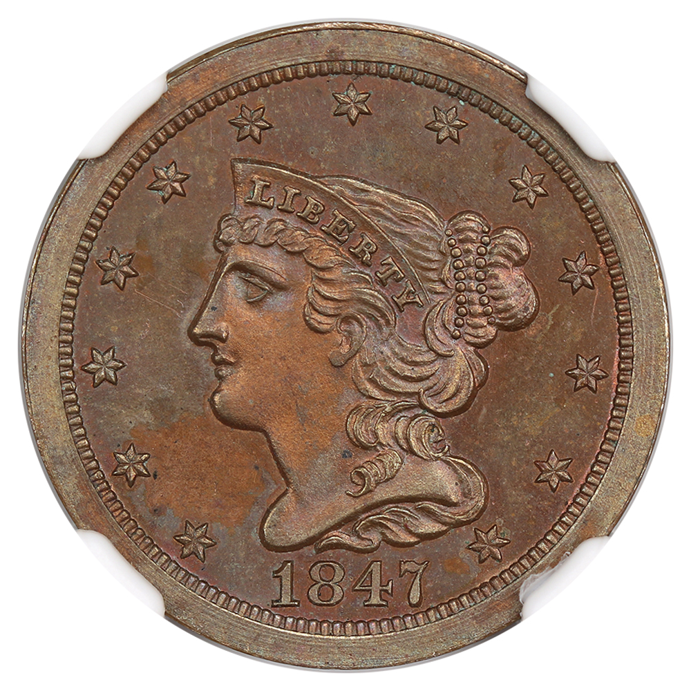 1847 1/2c Restrike, Reverse of 1856 PR BN thumbnail 20