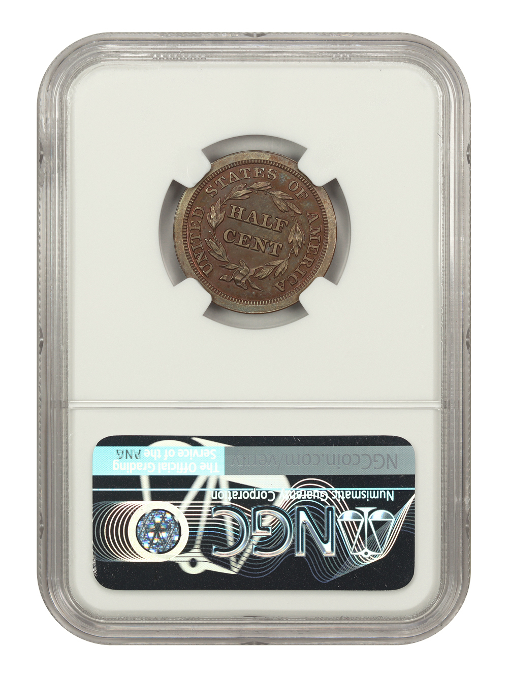 1847 1/2c Restrike, Reverse of 1856 PR BN thumbnail 18