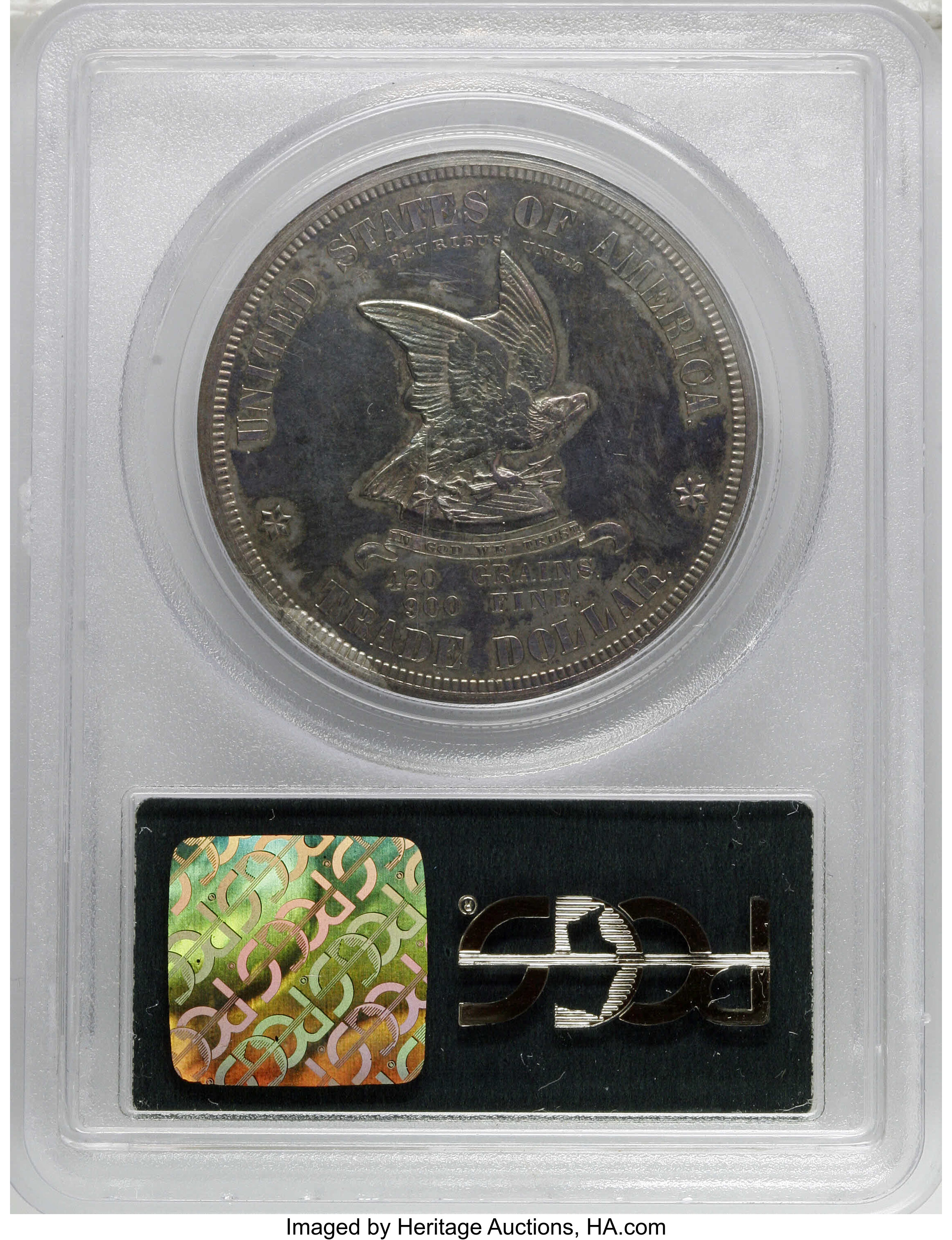 1873 PT$1 Silver, J-1315 PR62 thumbnail 6