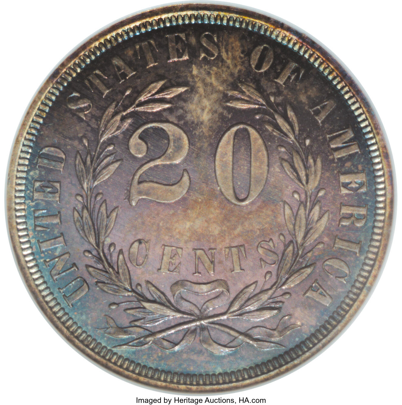 1875 P20c Silver, J-1403 PR thumbnail 7