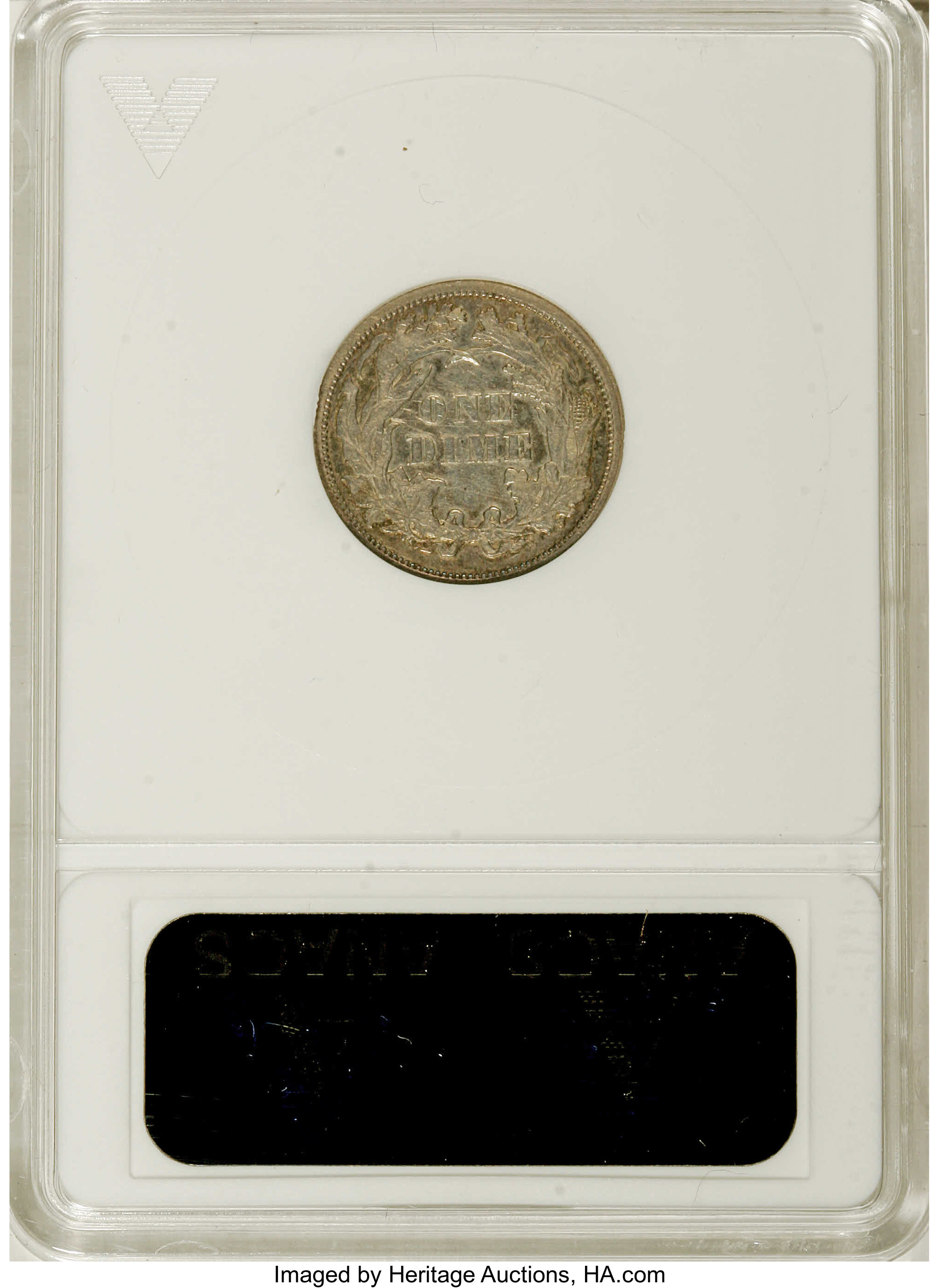 1867 10c VF35 thumbnail 2