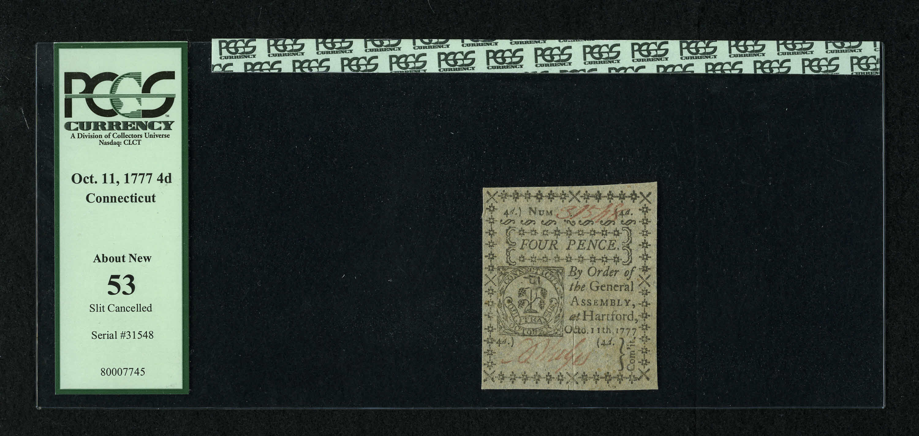Oct 11, 1777 4d Connecticut (Fr. CT216) thumbnail 17