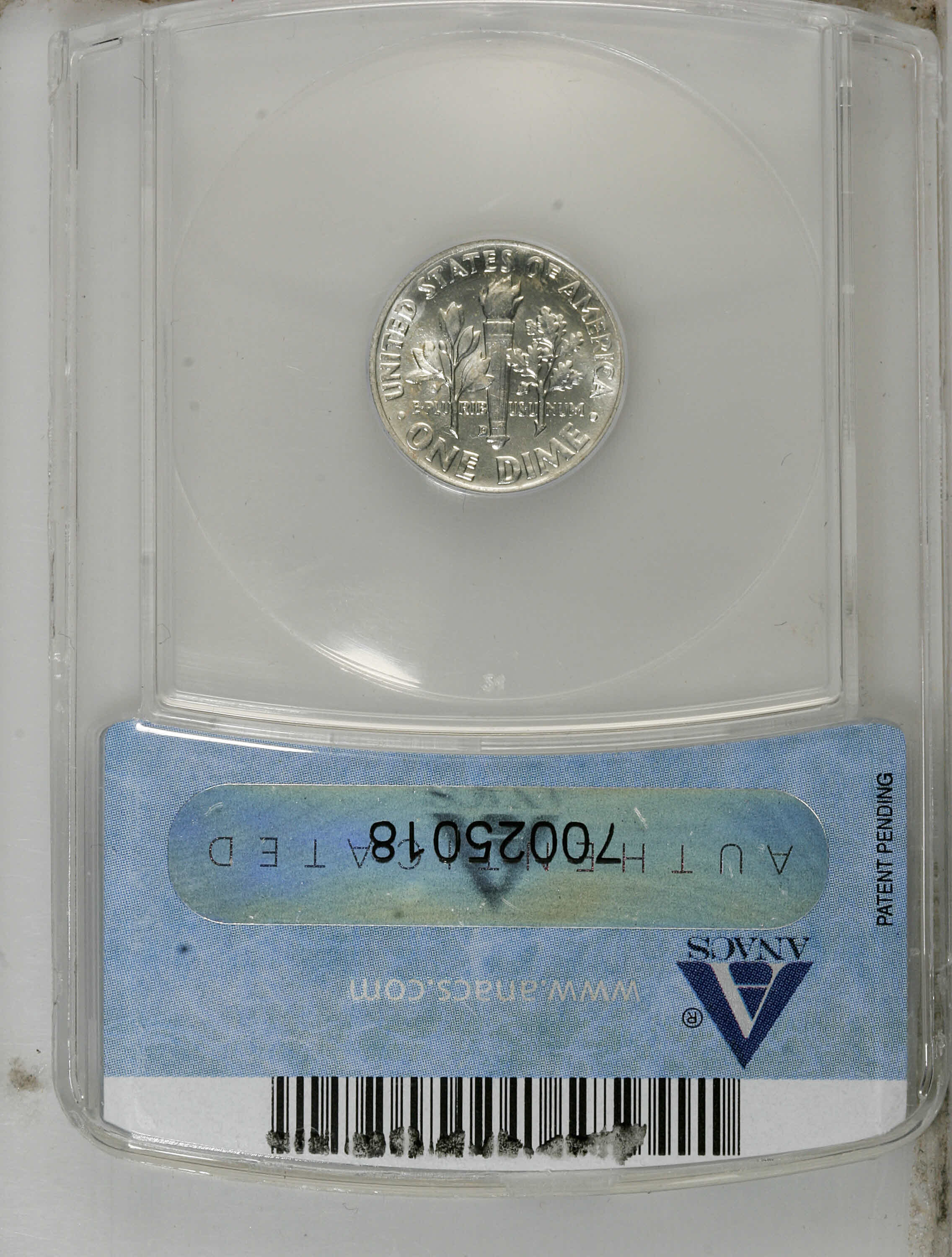 1954-D 10c VF35 thumbnail 2