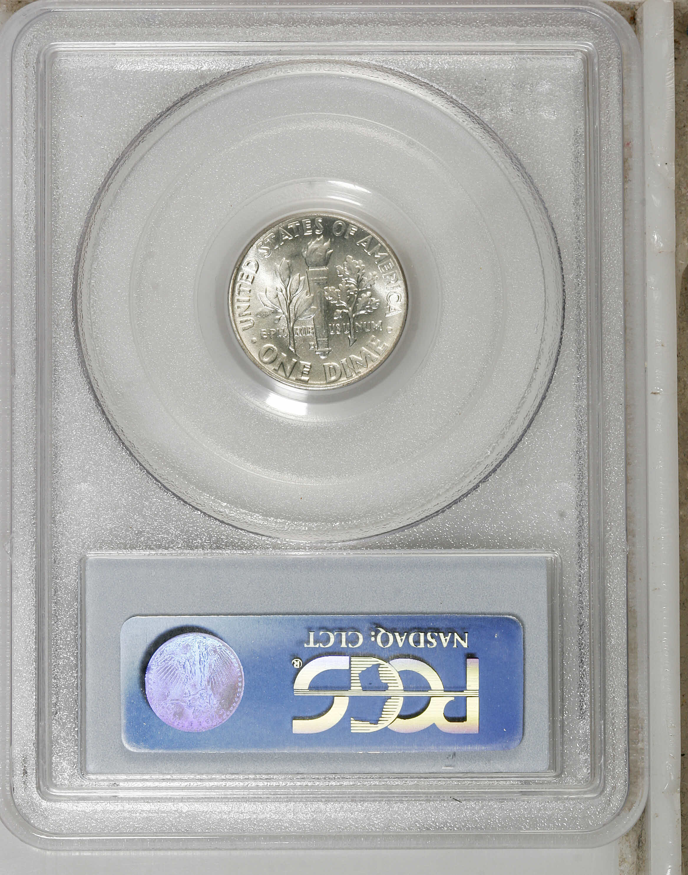 1956-D 10c MS FB MS65 FB thumbnail 2
