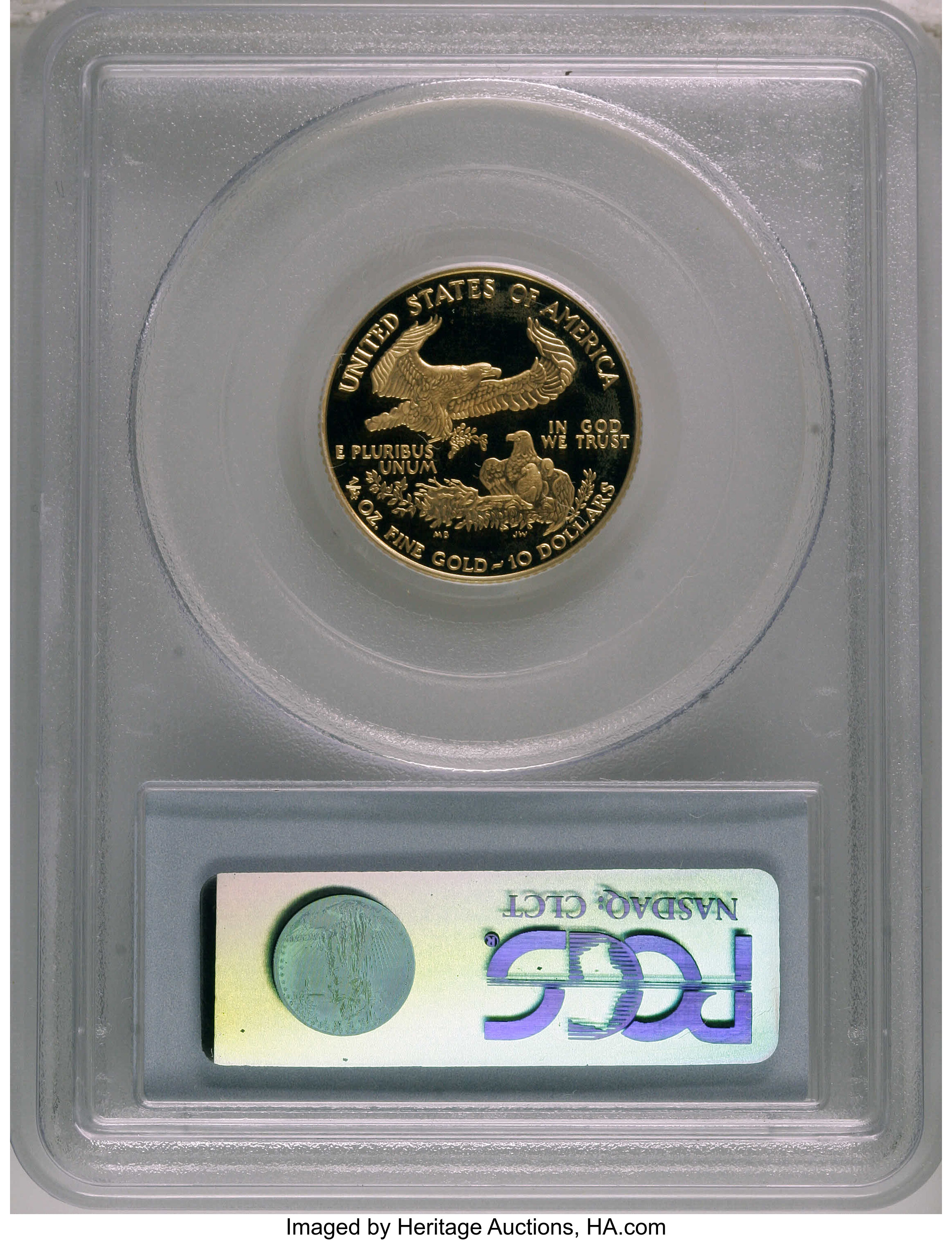 1995-W $10  Gold Eagle PR DCAM PR66 DCAM thumbnail 4