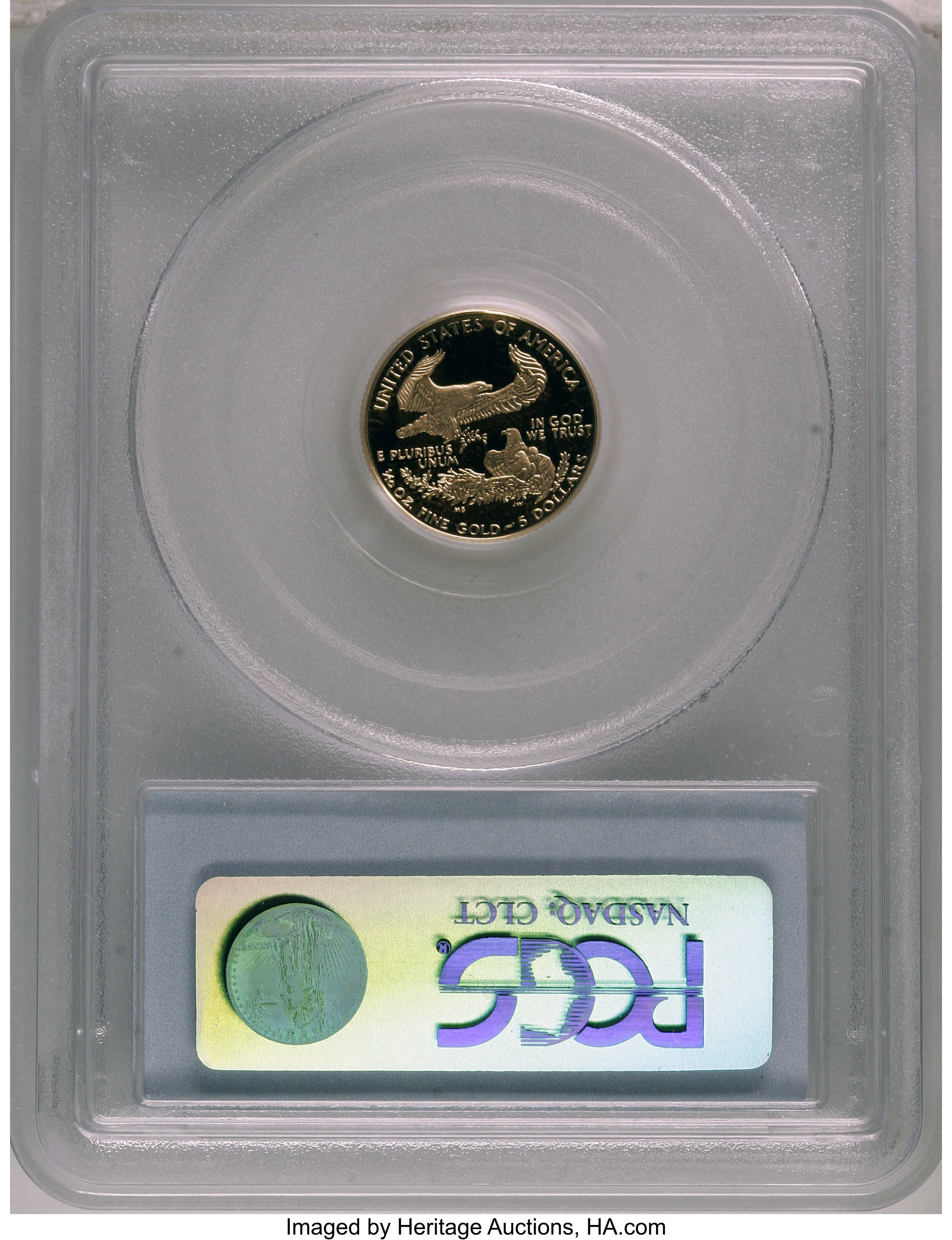 1999-W $5  Gold Eagle PR DCAM PR65 DCAM thumbnail 3