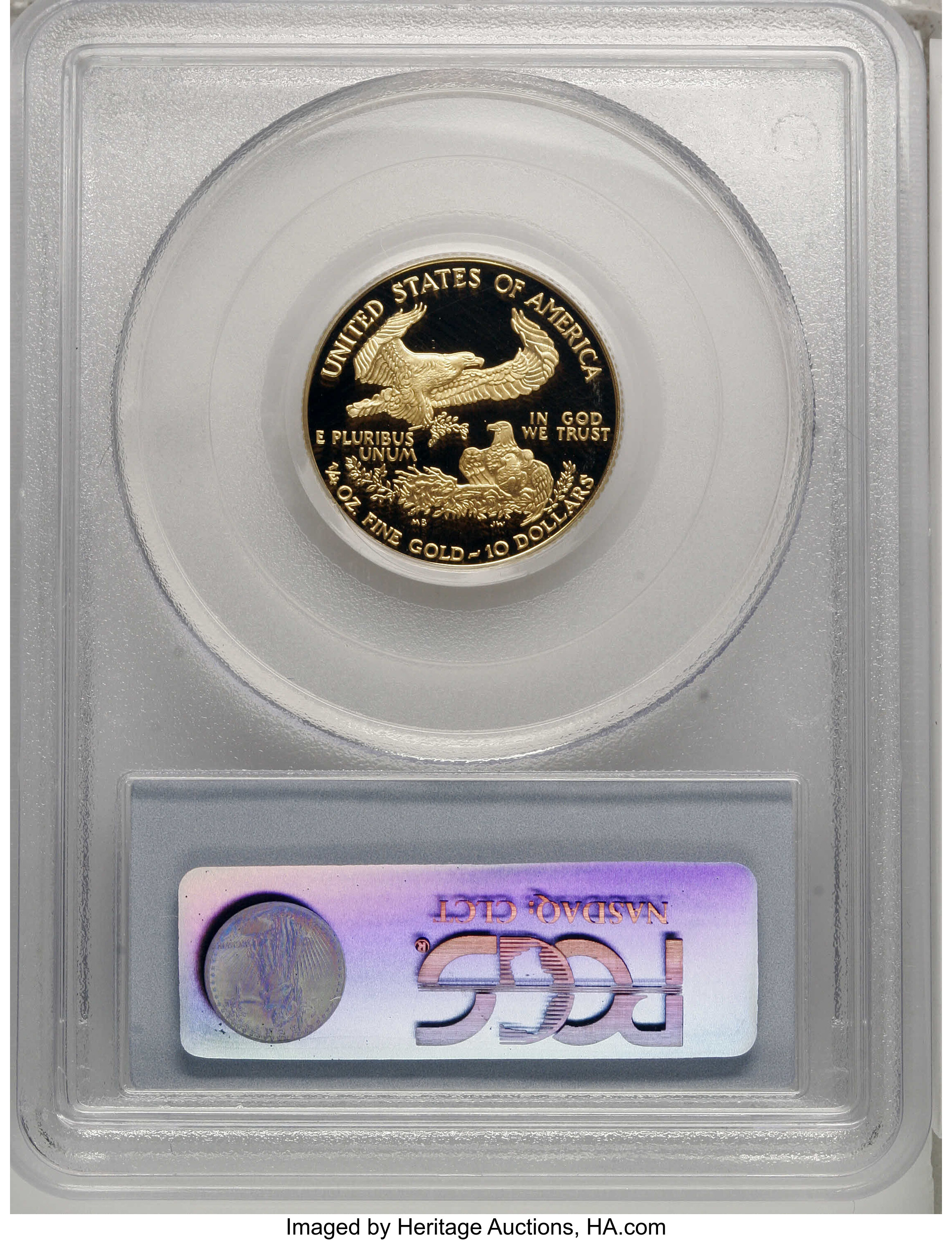 1995-W $10  Gold Eagle PR DCAM PR66 DCAM thumbnail 6
