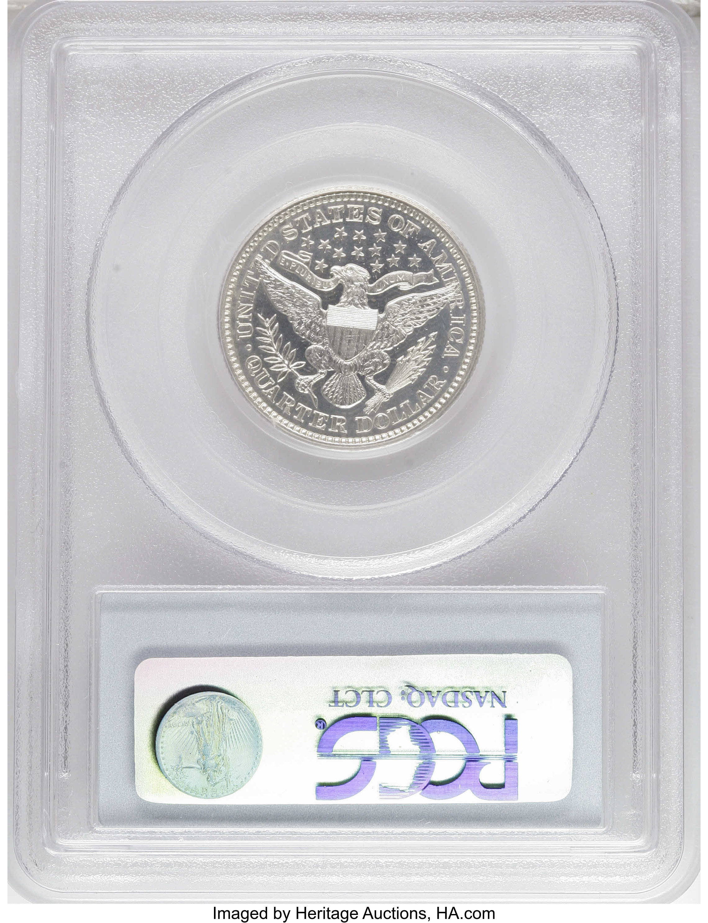 1899 25c PR CAM PR61 CAM CAC thumbnail 4