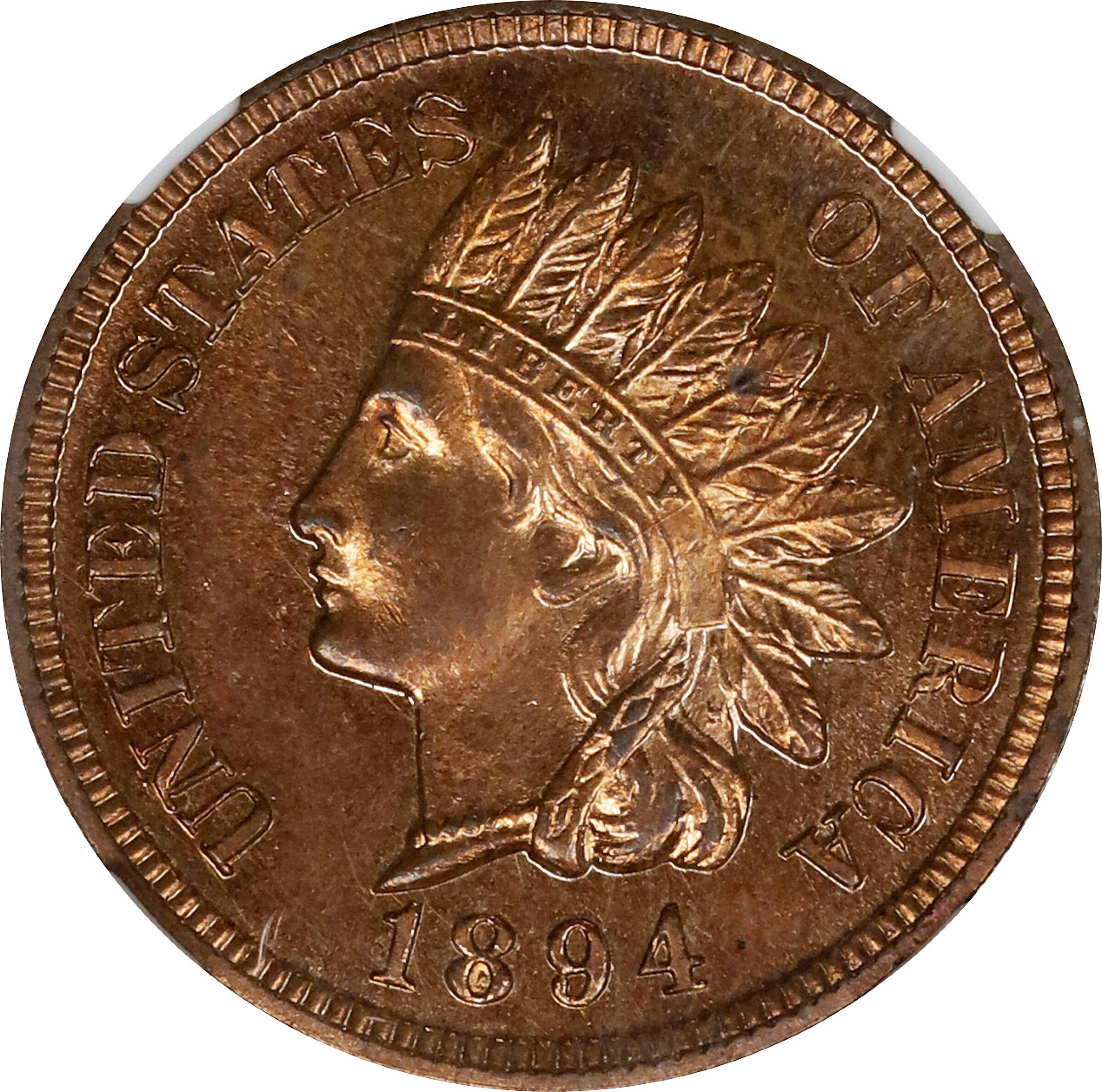 1894 Indian Cent. Proof-64 RD (NGC).