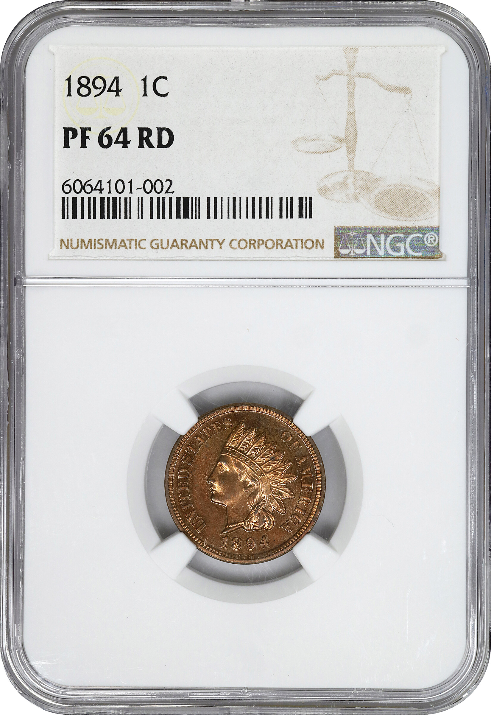 1894 1c PR RD PR64 RD thumbnail 3