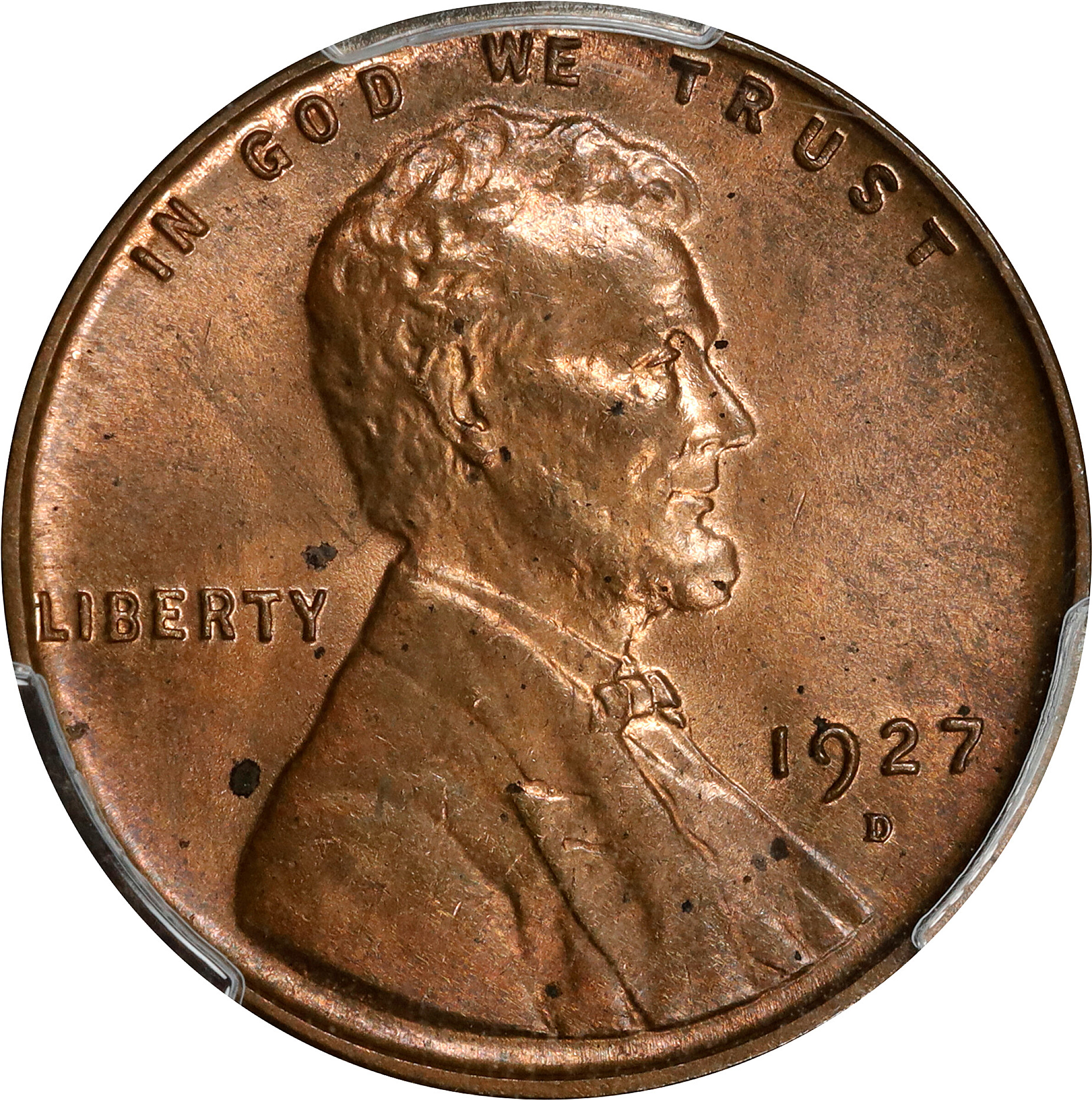 1927-D 1c MS RB MS63 RB thumbnail 8