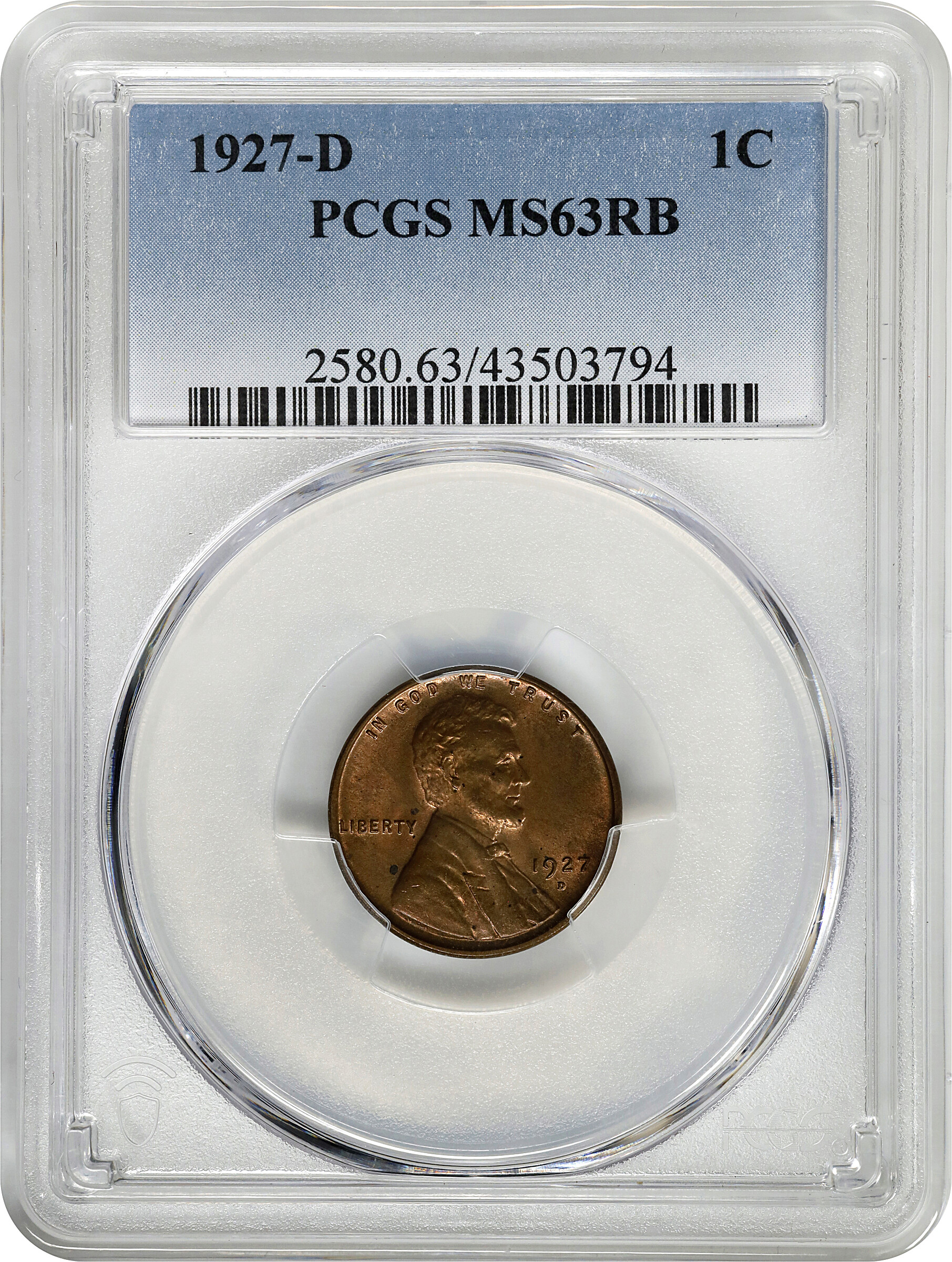 1927-D 1c MS RB MS63 RB thumbnail 10