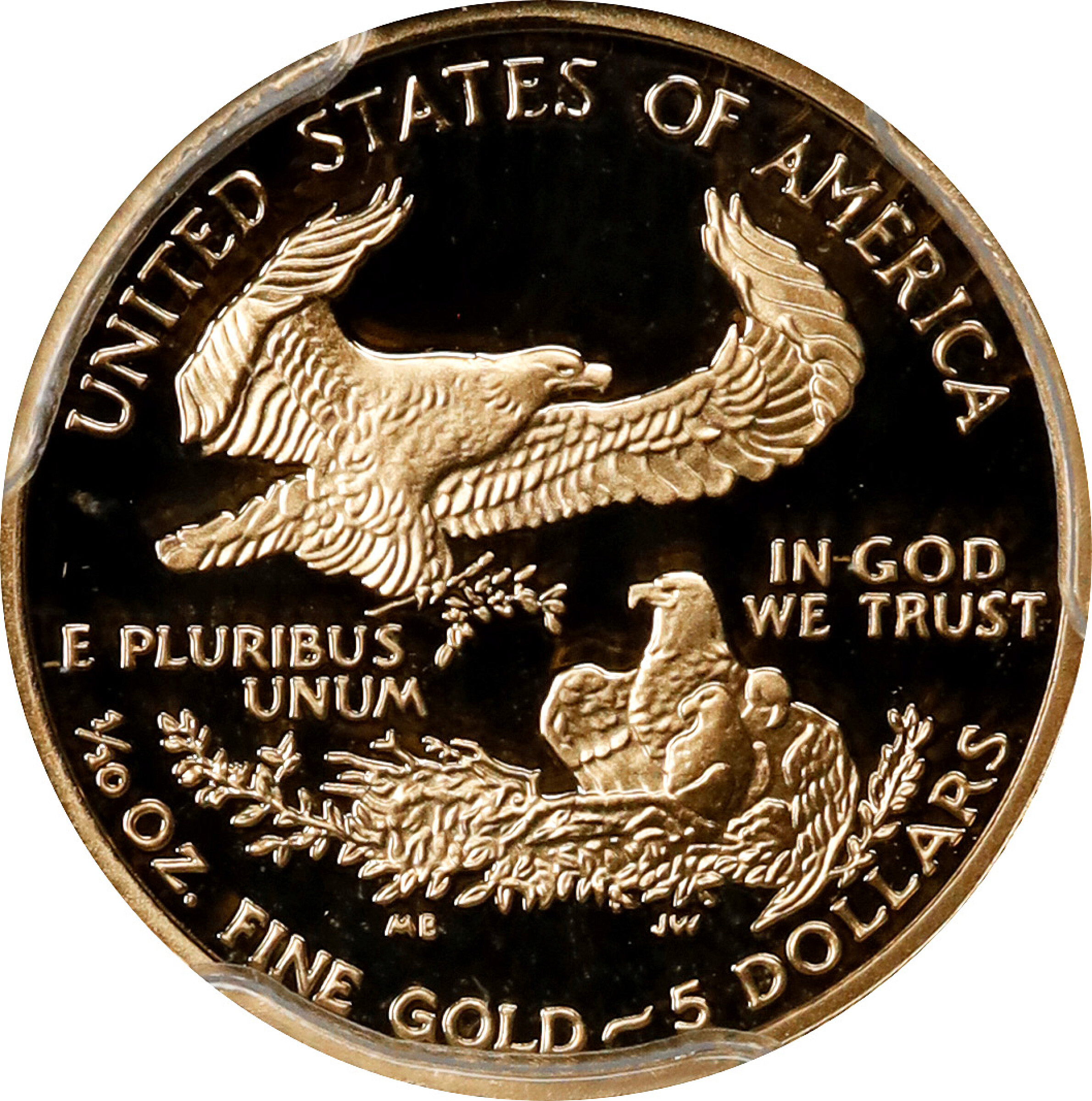2004-W $5  Gold Eagle PR DCAM OGP thumbnail 7
