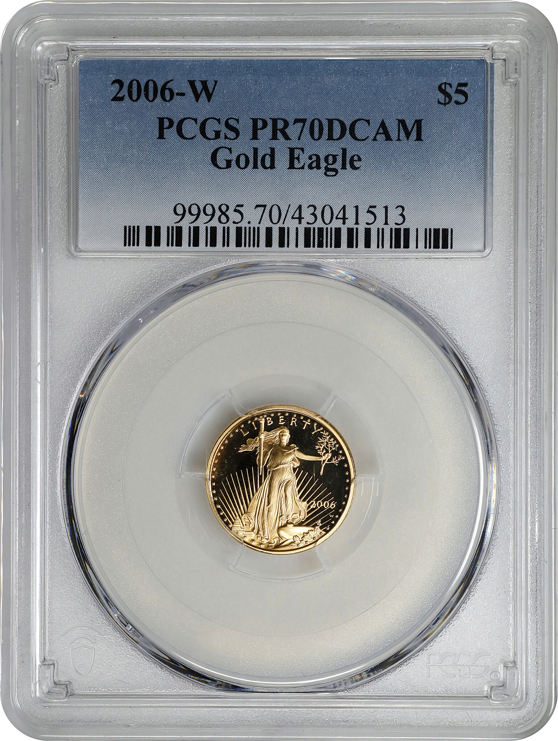 2006-W $5  Gold Eagle PR DCAM OGP thumbnail 8