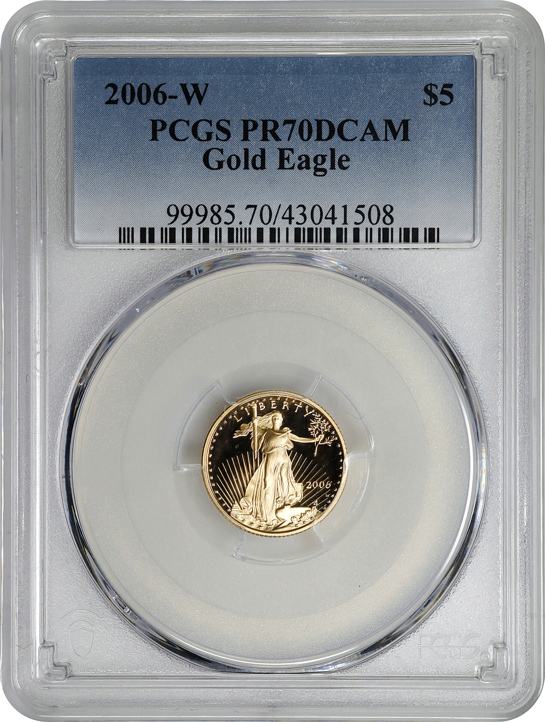 2006-W $5  Gold Eagle PR DCAM OGP thumbnail 12