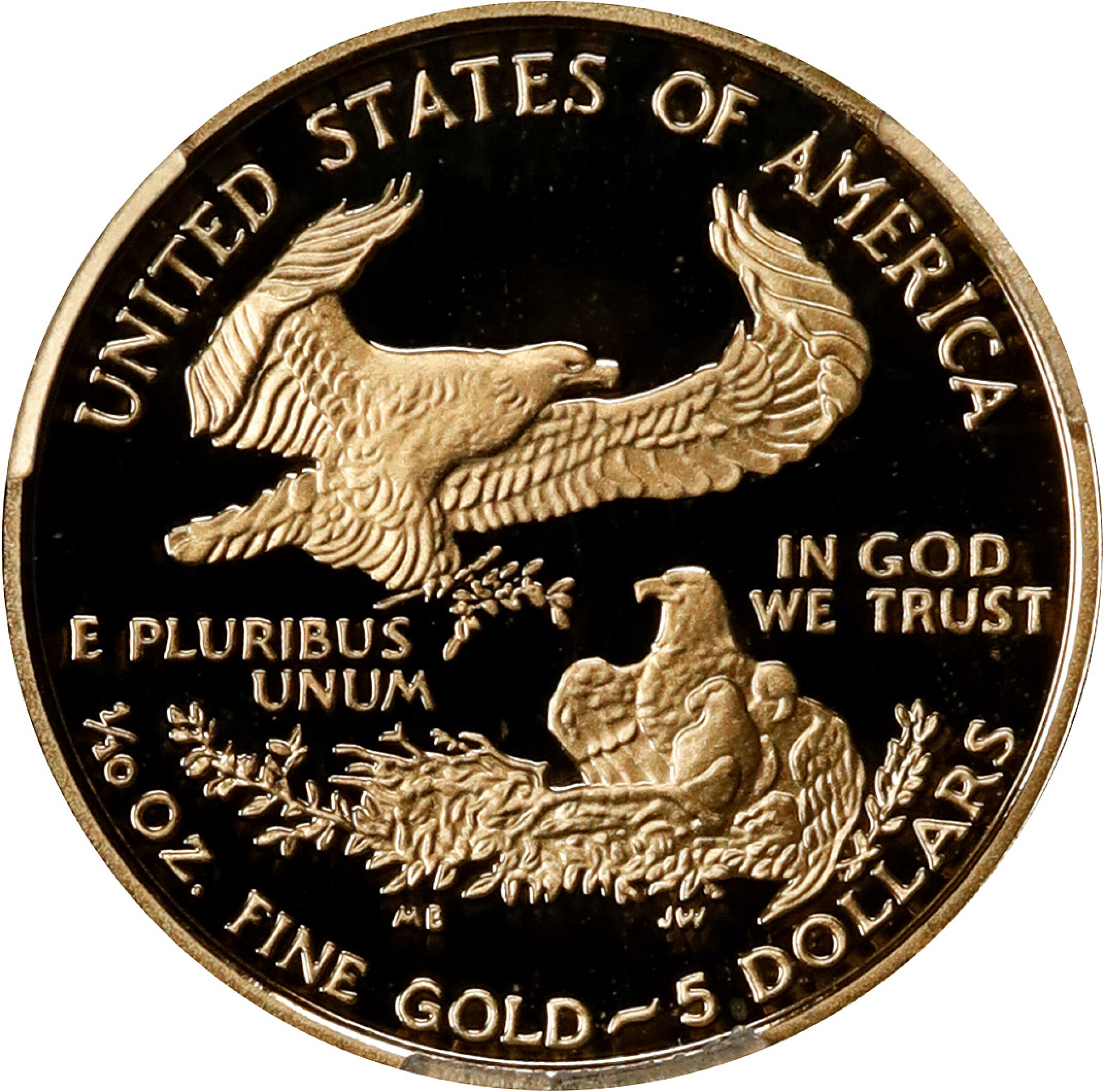 2007-W $5  Gold Eagle PR DCAM PR70 DCAM thumbnail 8