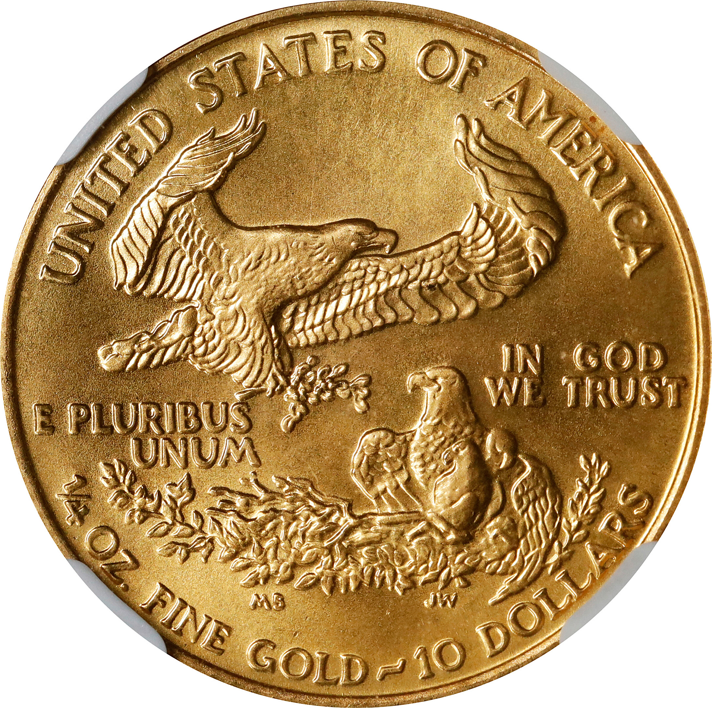 1988 $10  Gold Eagle MS68 thumbnail 6