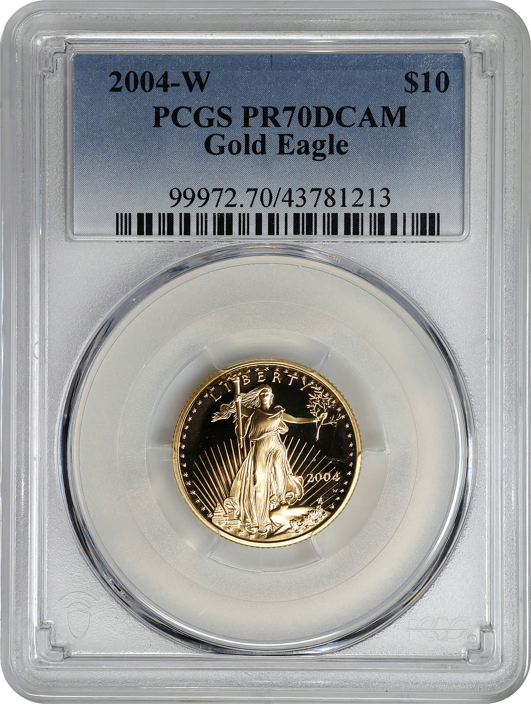 2004-W $10  Gold Eagle PR DCAM PR67 DCAM thumbnail 22