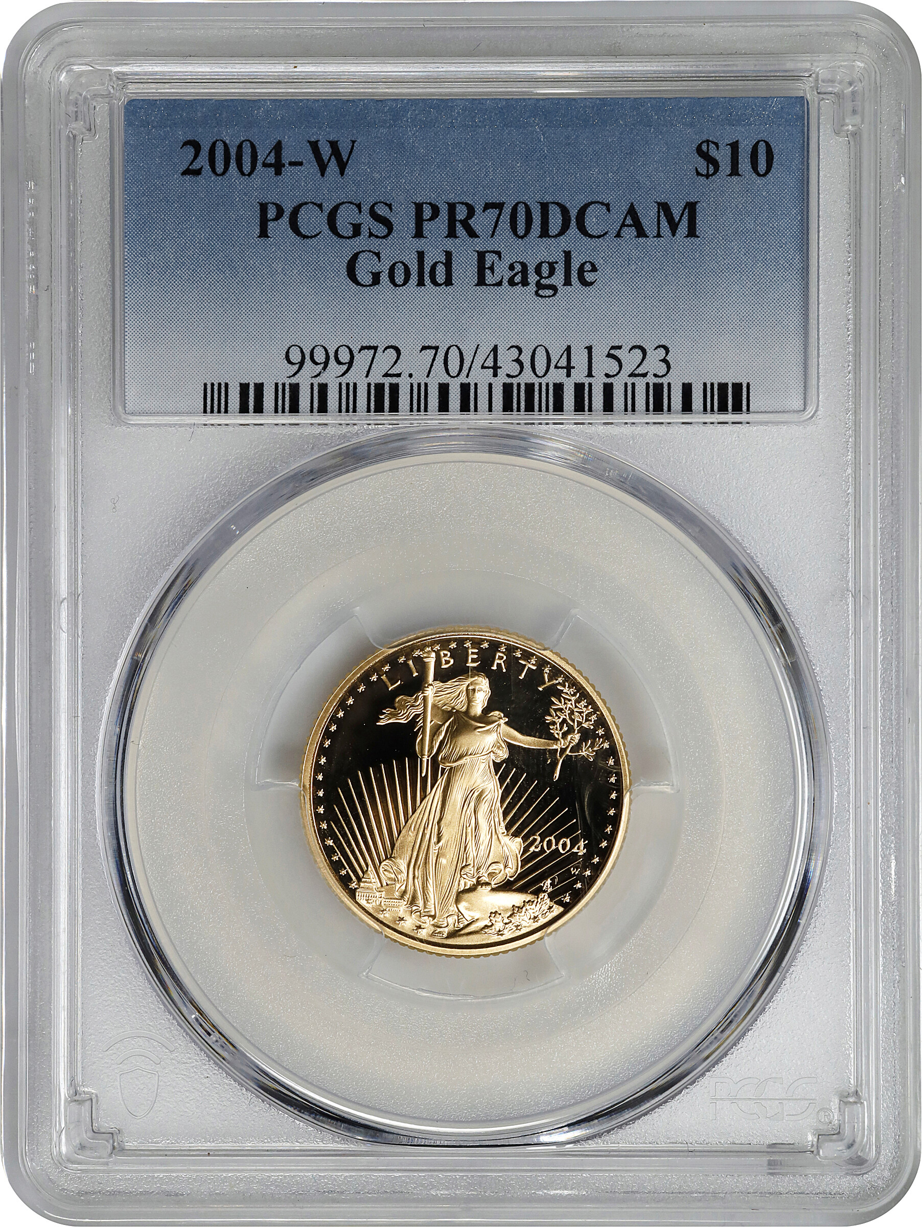 2004-W $10  Gold Eagle PR DCAM PR67 DCAM thumbnail 26