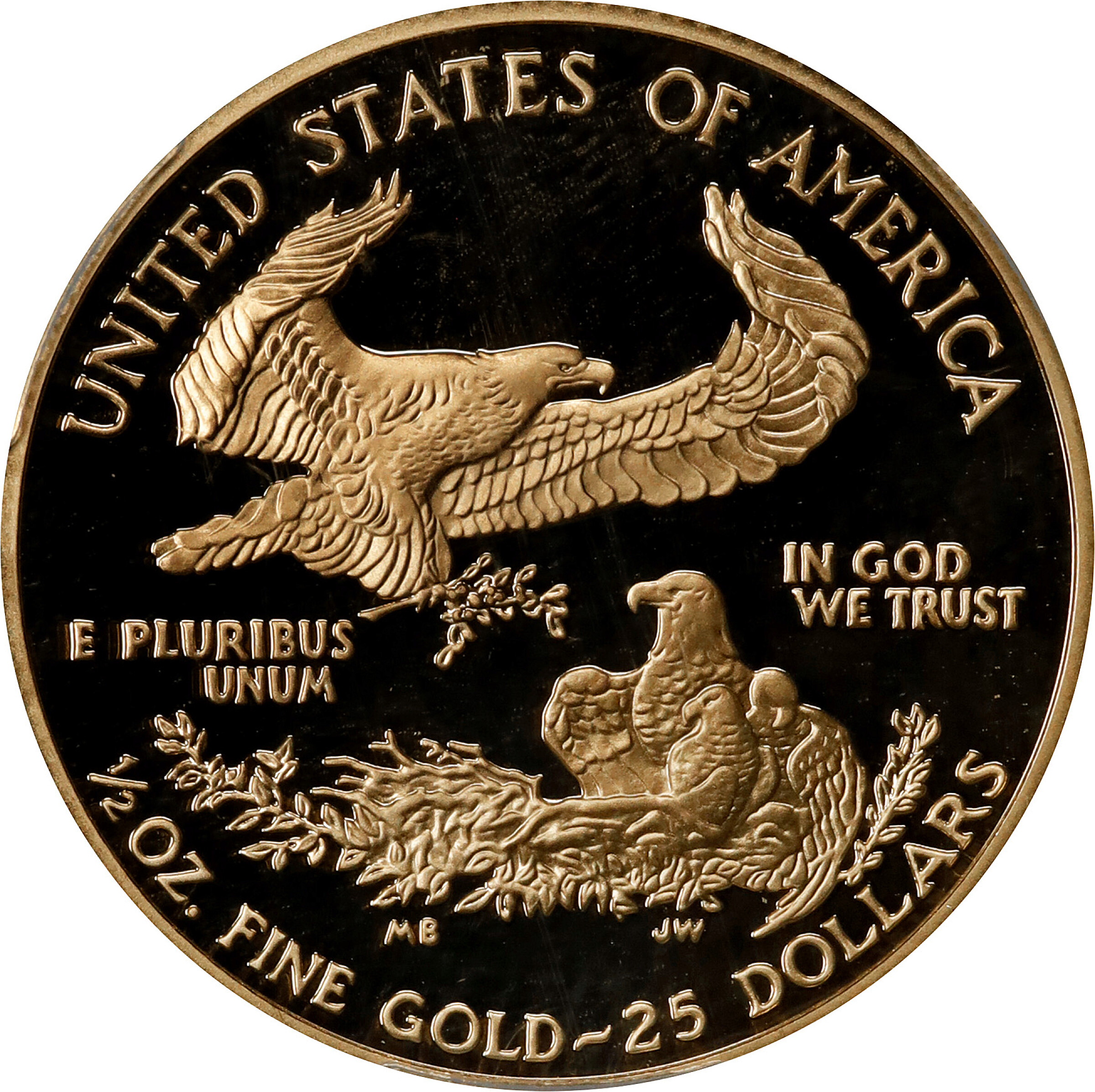 2007-W $25  Gold Eagle PR DCAM OGP thumbnail 6