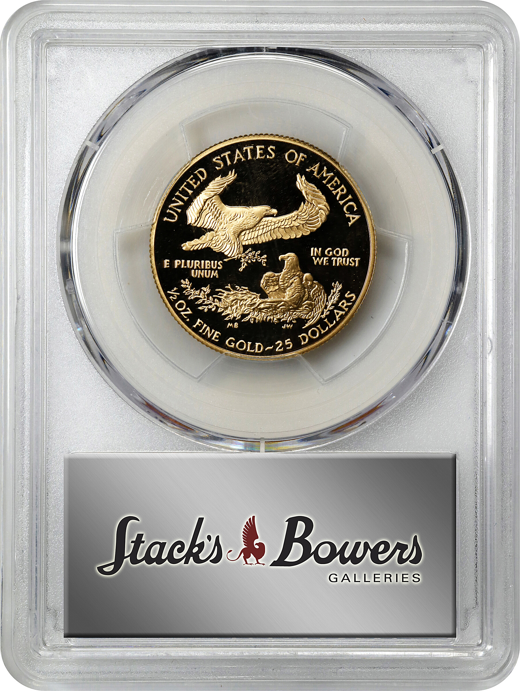 2007-W $25  Gold Eagle PR DCAM OGP thumbnail 8