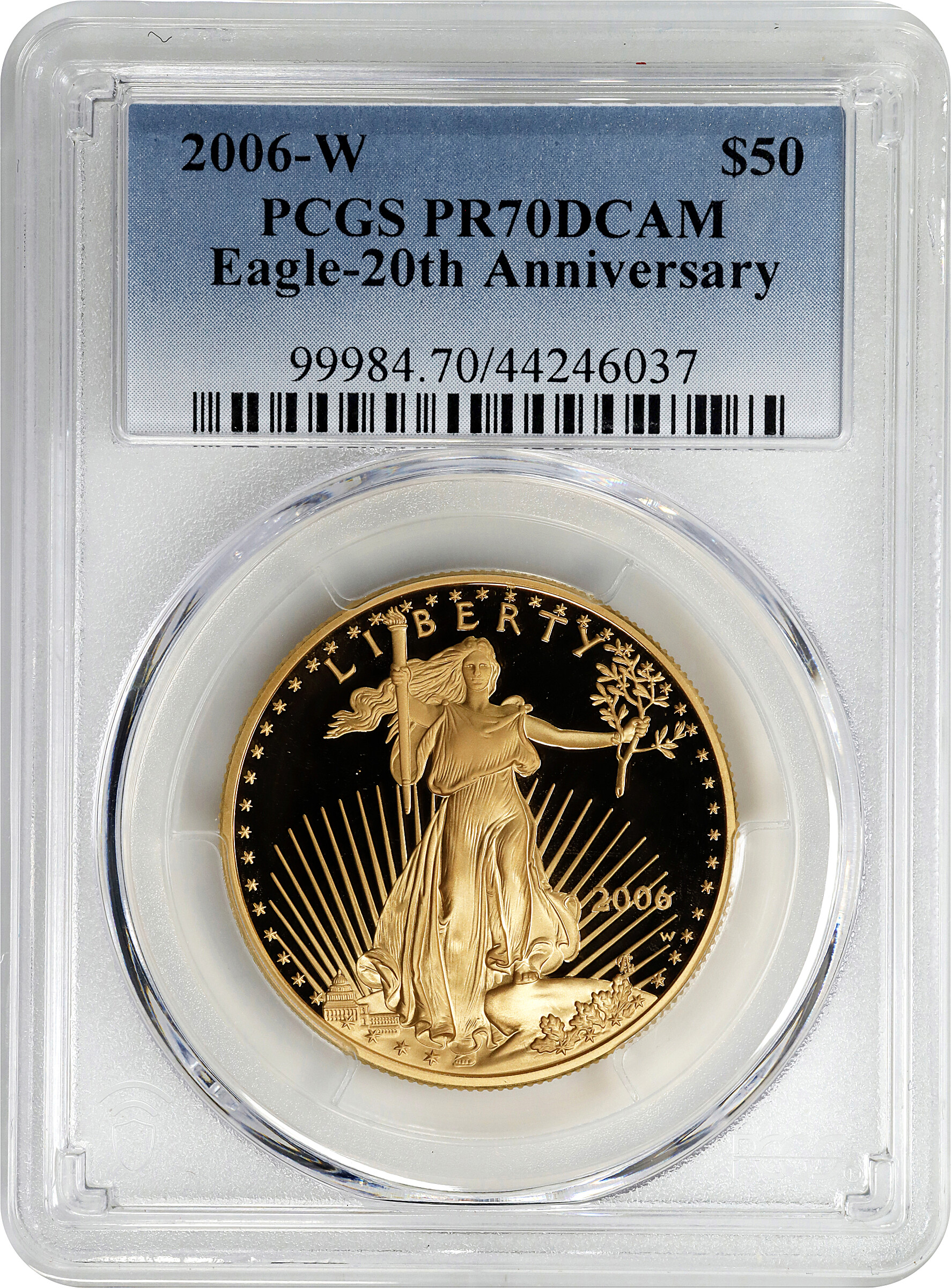 2006-W G$50  Gold Eagle PR DCAM PR70 DCAM thumbnail 9