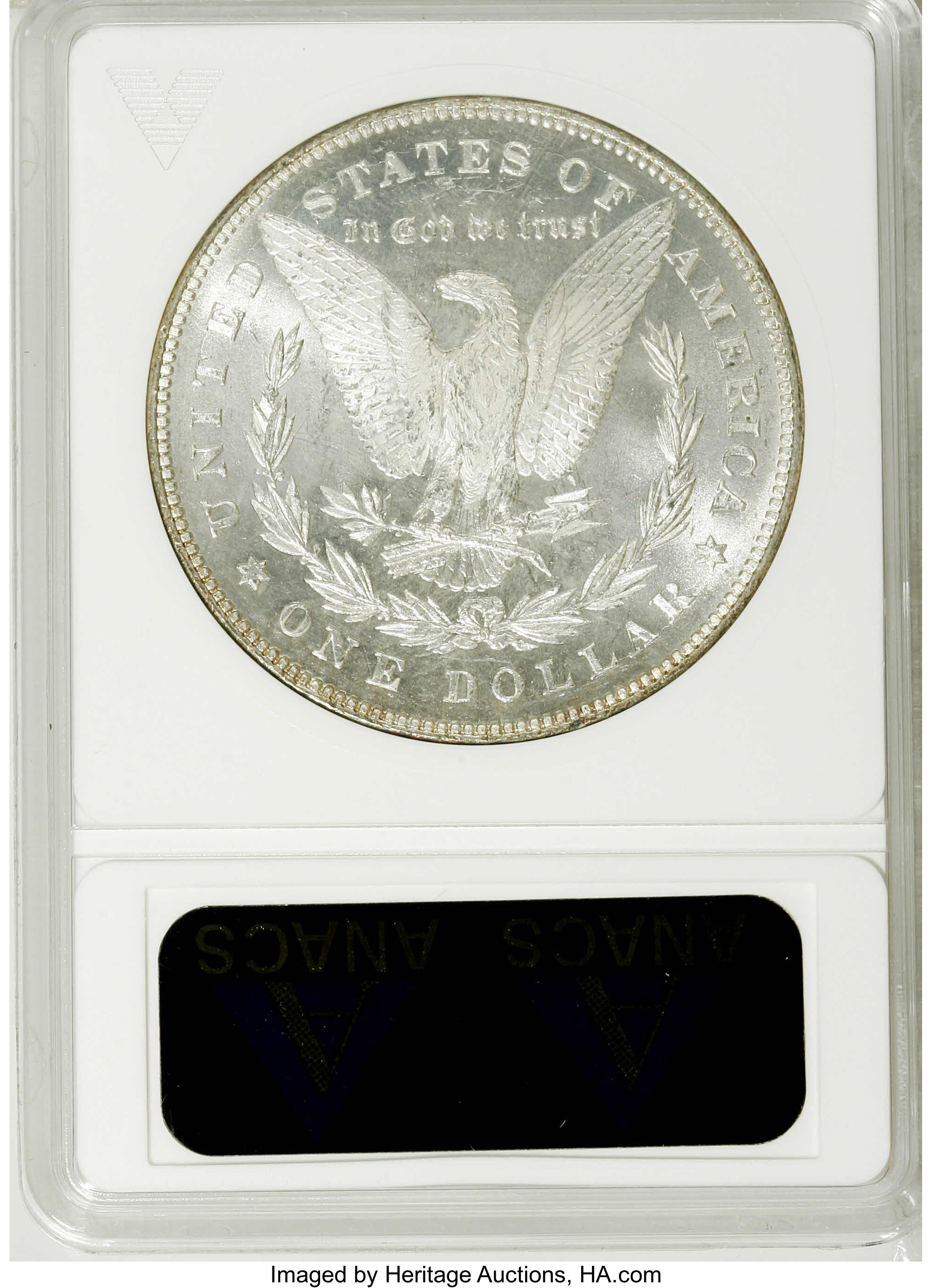 1878 7/8TF $1  Weak, 7/0TF, Doubled Talons, VAM-45 AU50 thumbnail 6