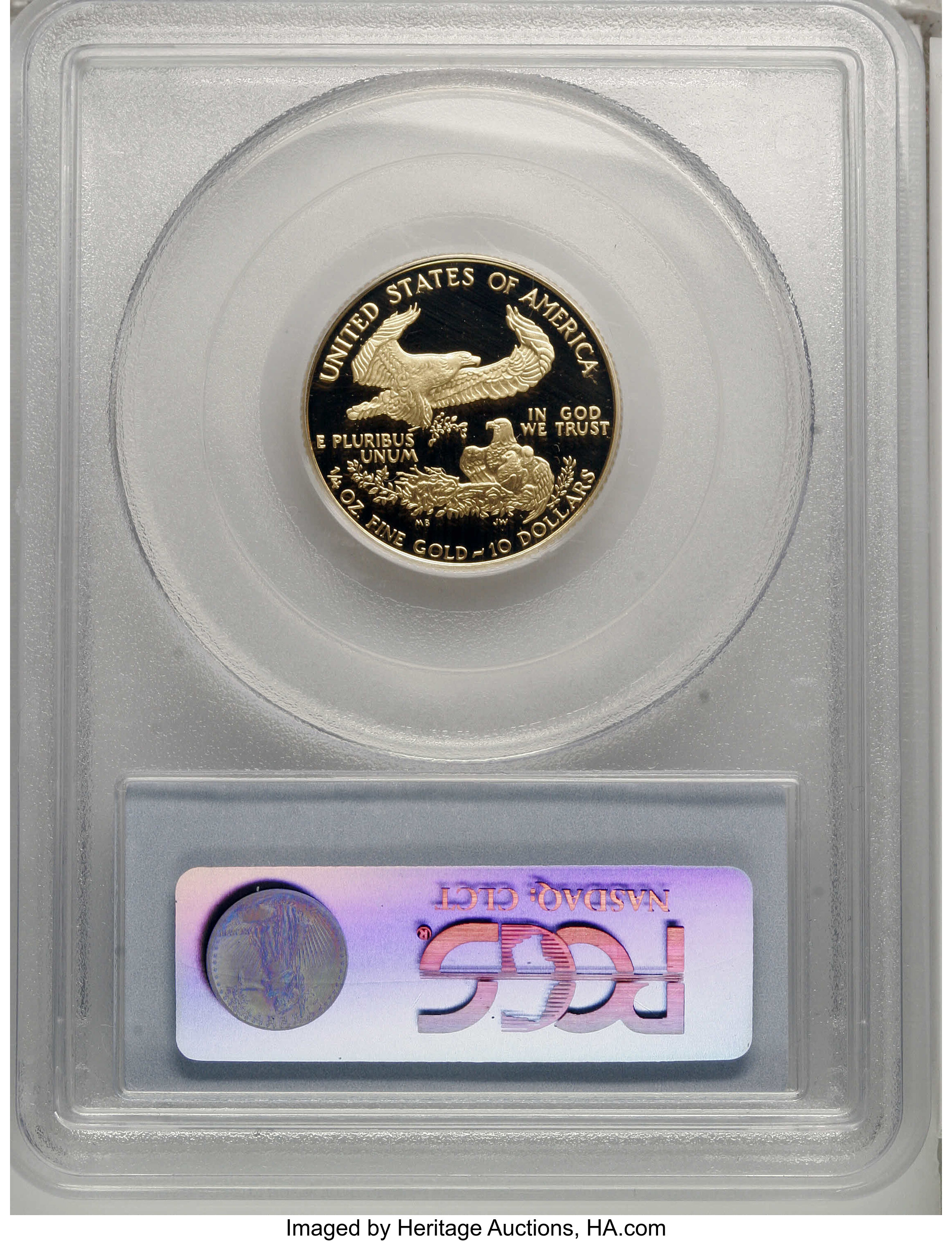1993-P $10  Gold Eagle PR DCAM PR66 DCAM thumbnail 7