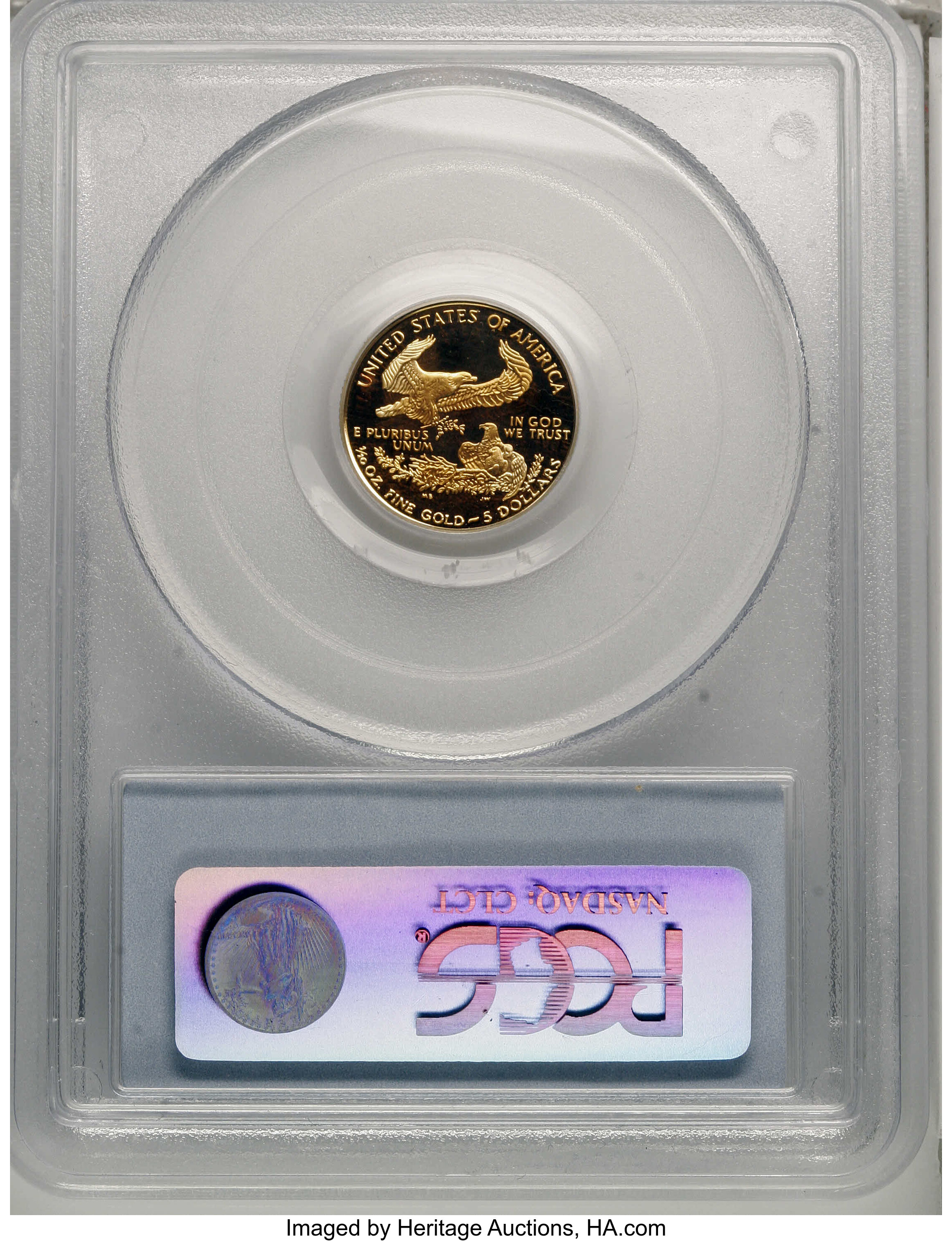 1999-W $5  Gold Eagle PR DCAM PR65 DCAM thumbnail 5