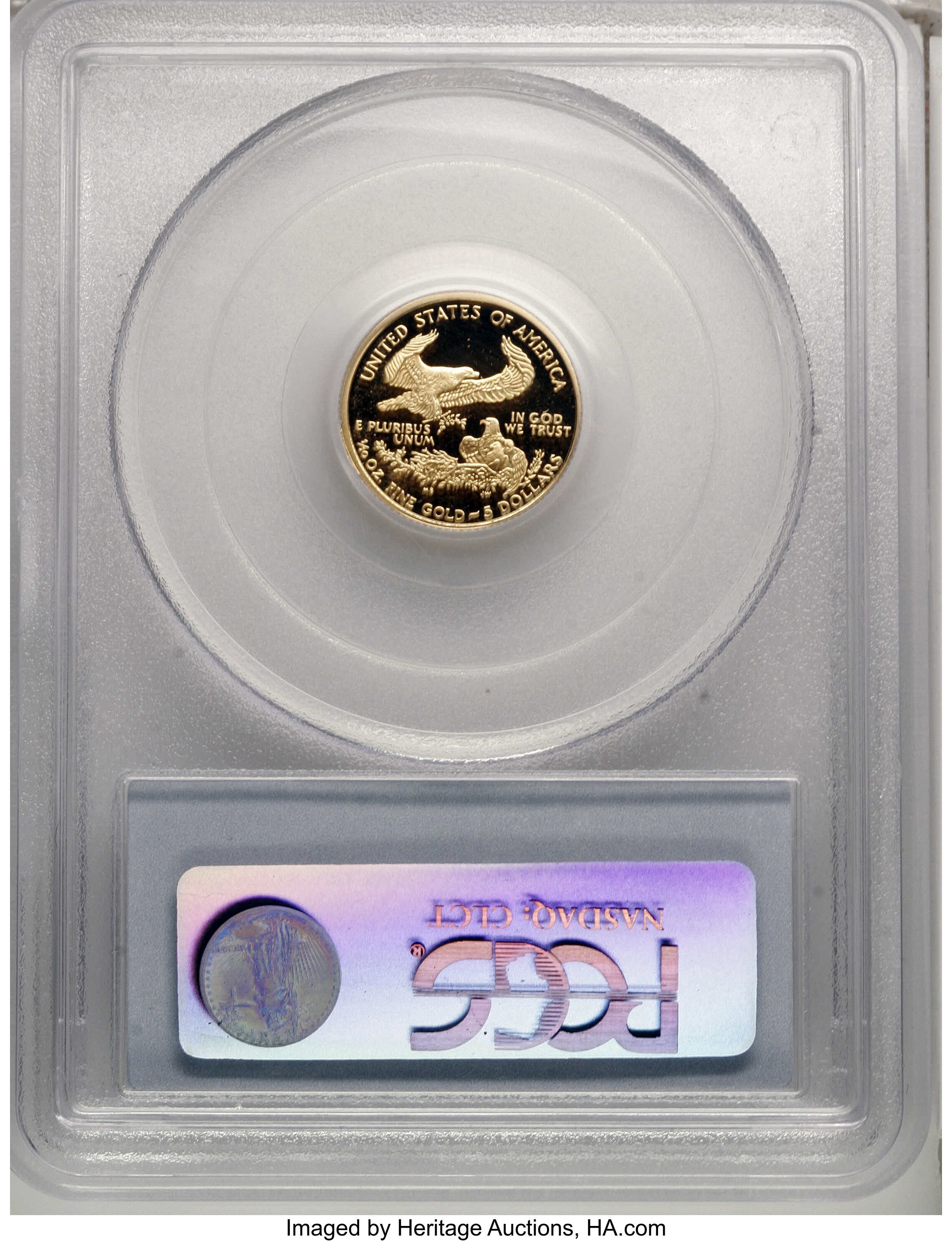 2001-W $5  Gold Eagle PR DCAM PR66 DCAM thumbnail 6
