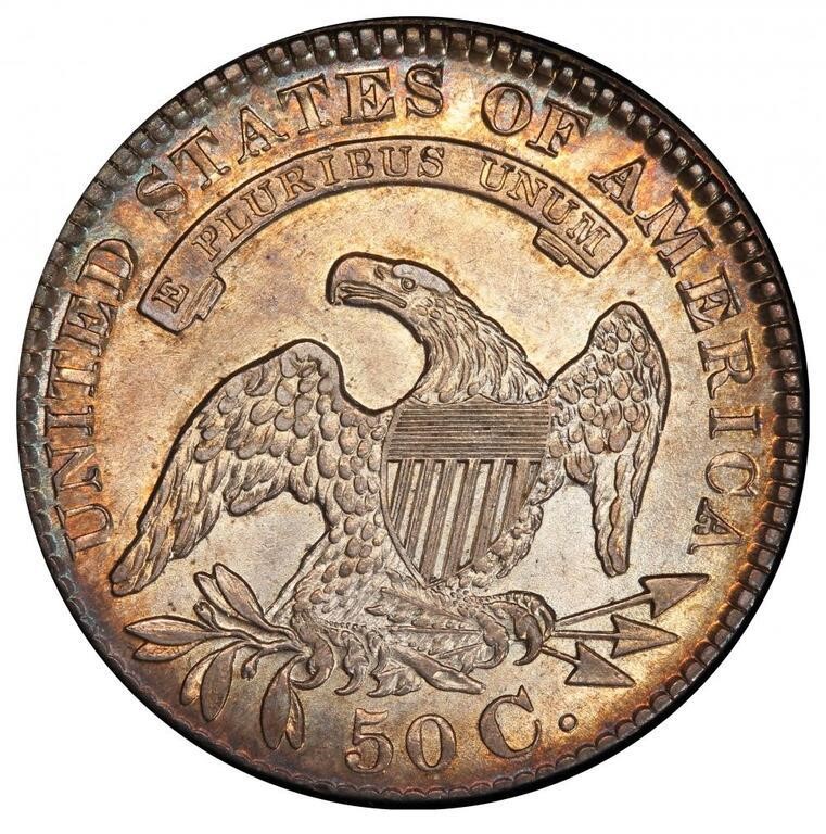 1829 50c Small Letters, O-112 MS61 thumbnail 15
