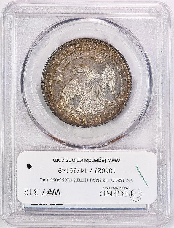 1829 50c Small Letters, O-112 MS61 thumbnail 16
