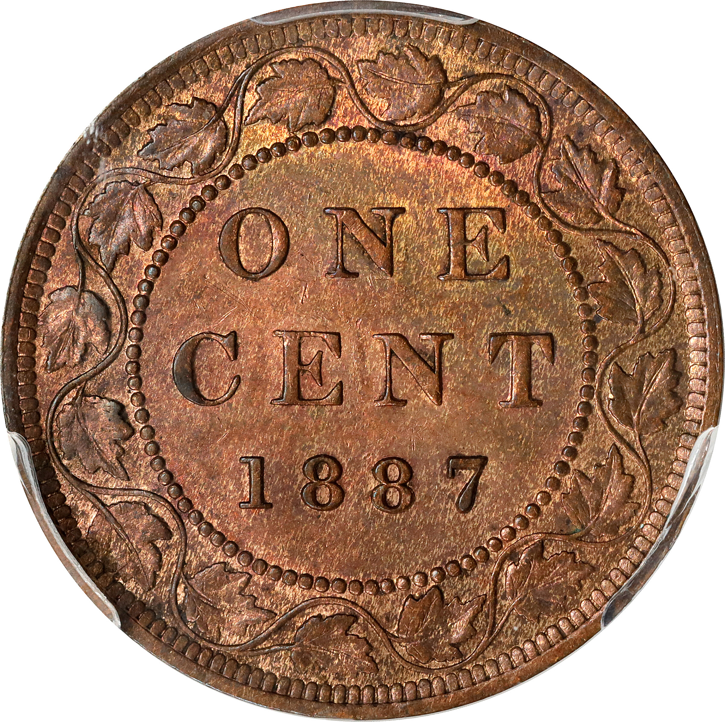 1887 1c MS RB MS63 RB thumbnail 2