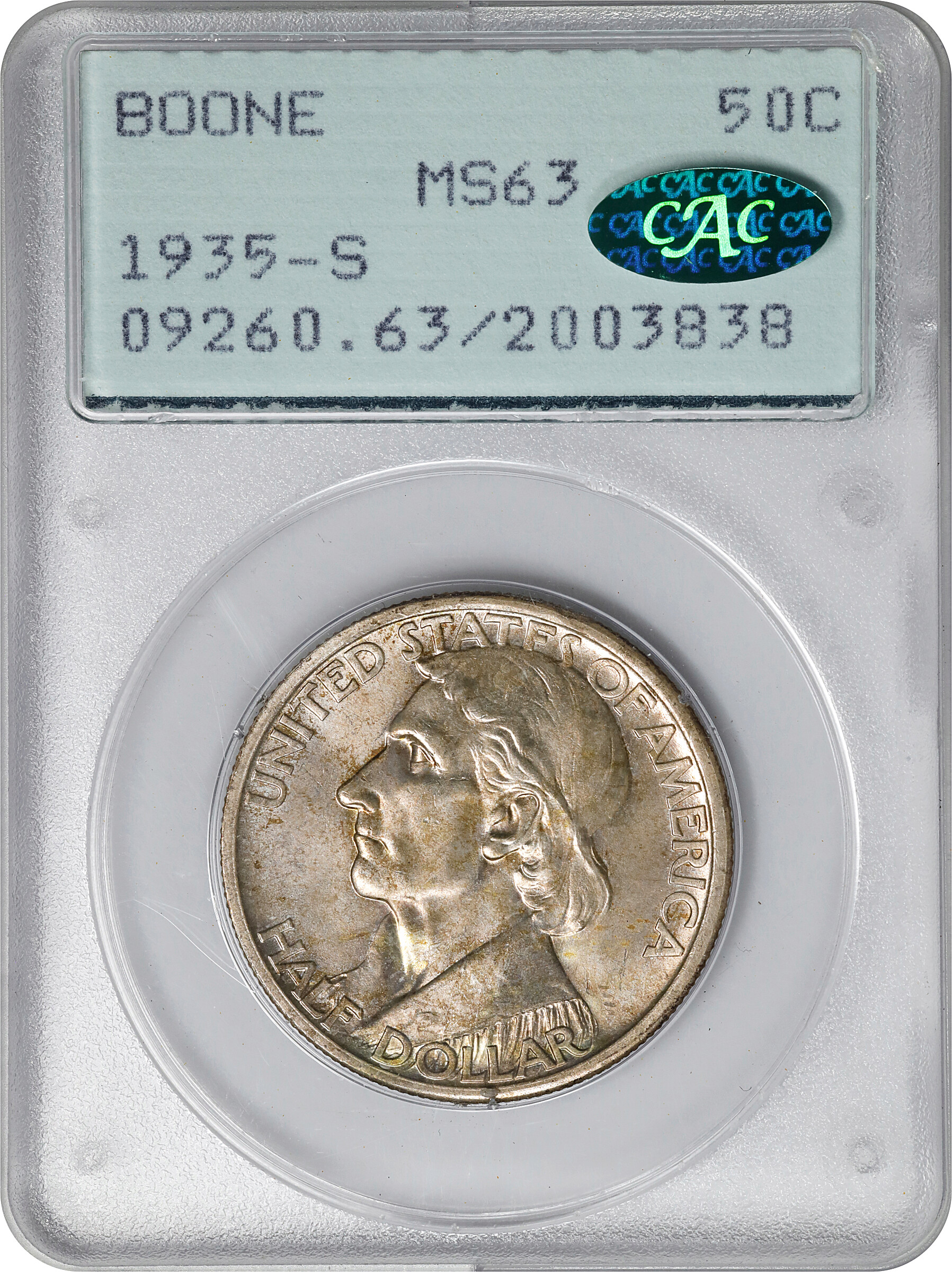 1935-S 50c Boone AU55 thumbnail 16