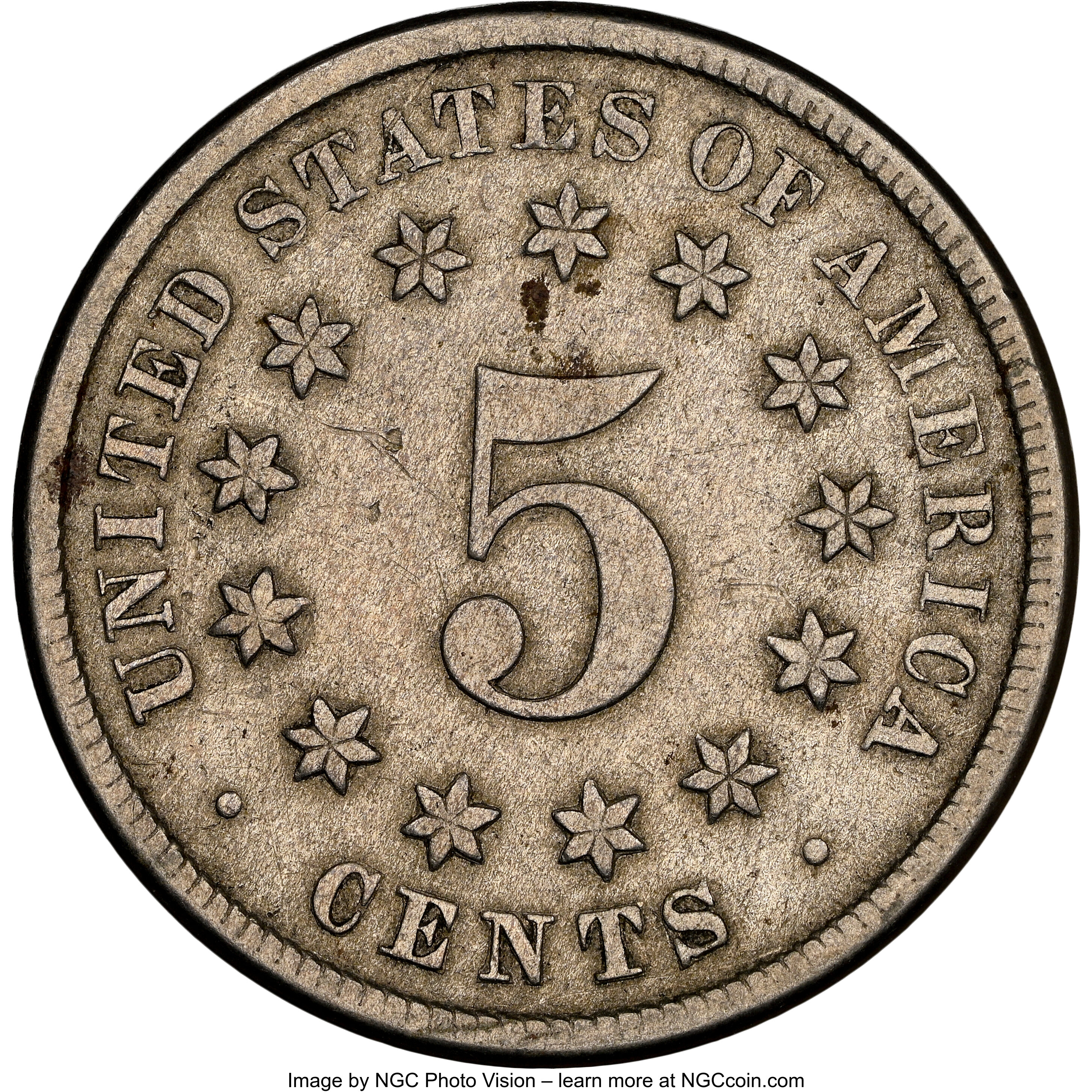 1881 5c VF25 thumbnail 3