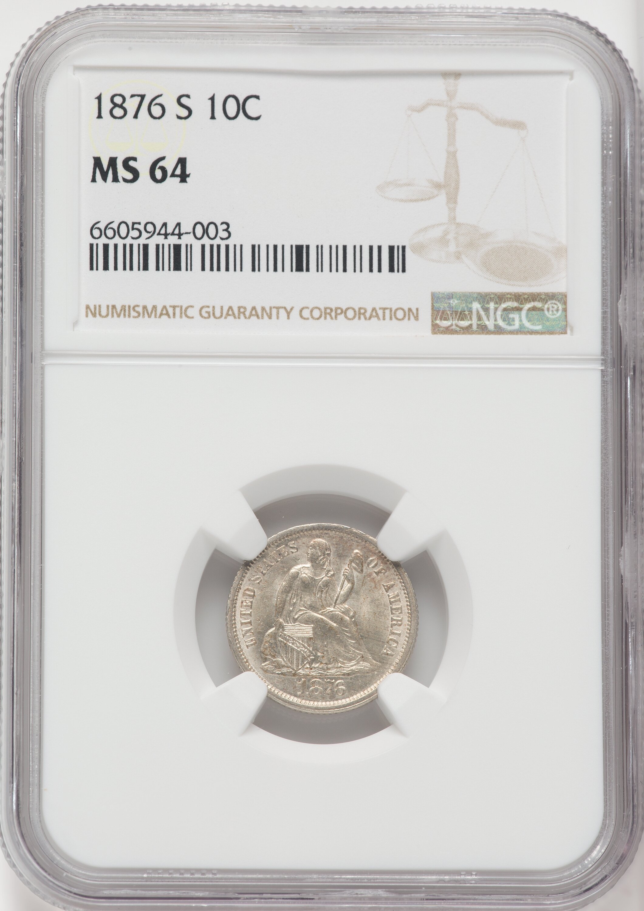 1876-S 10c MS67 thumbnail 19