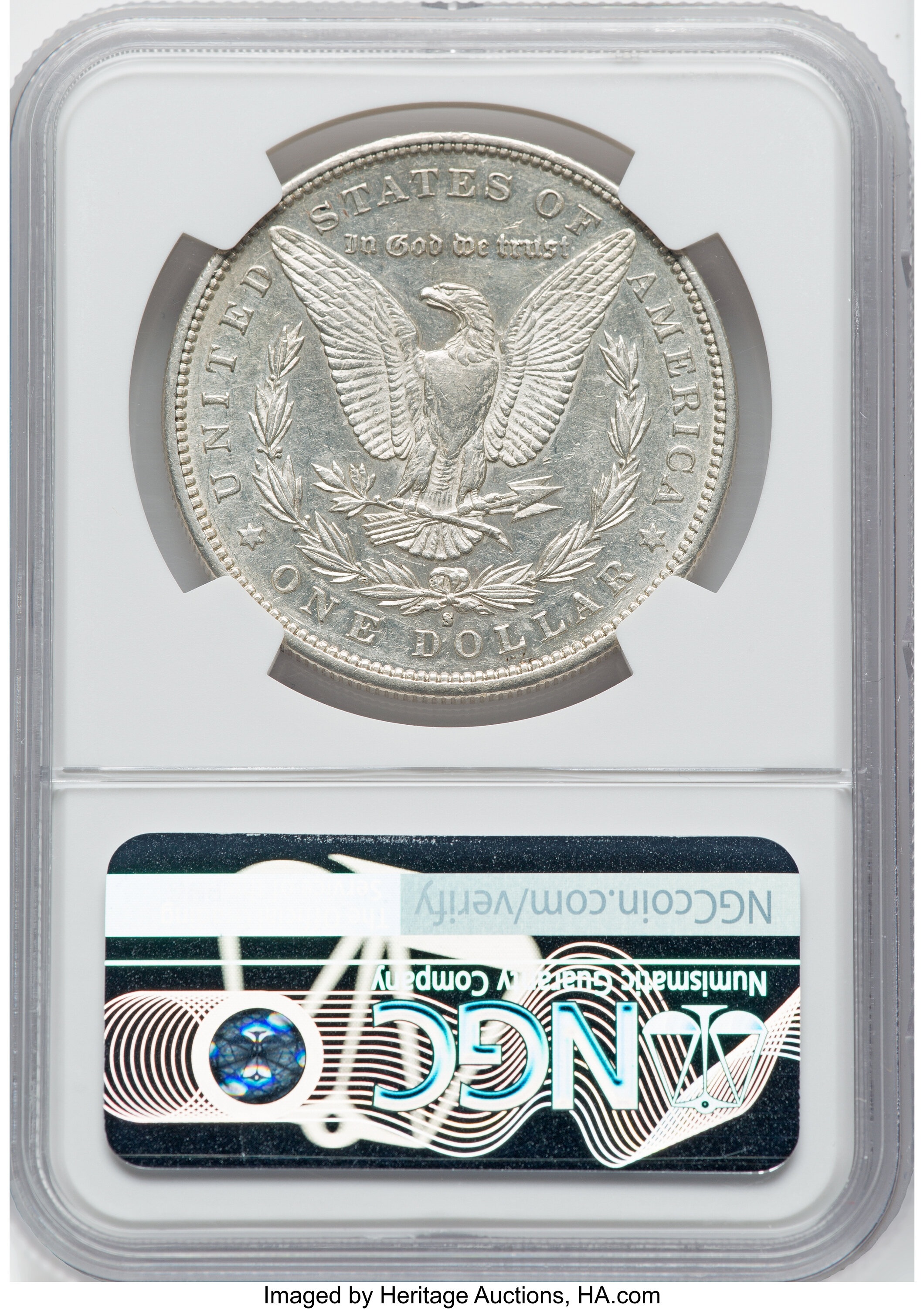 1892-S $1  Doubled Date, VAM-2 MS60 CAC thumbnail 8