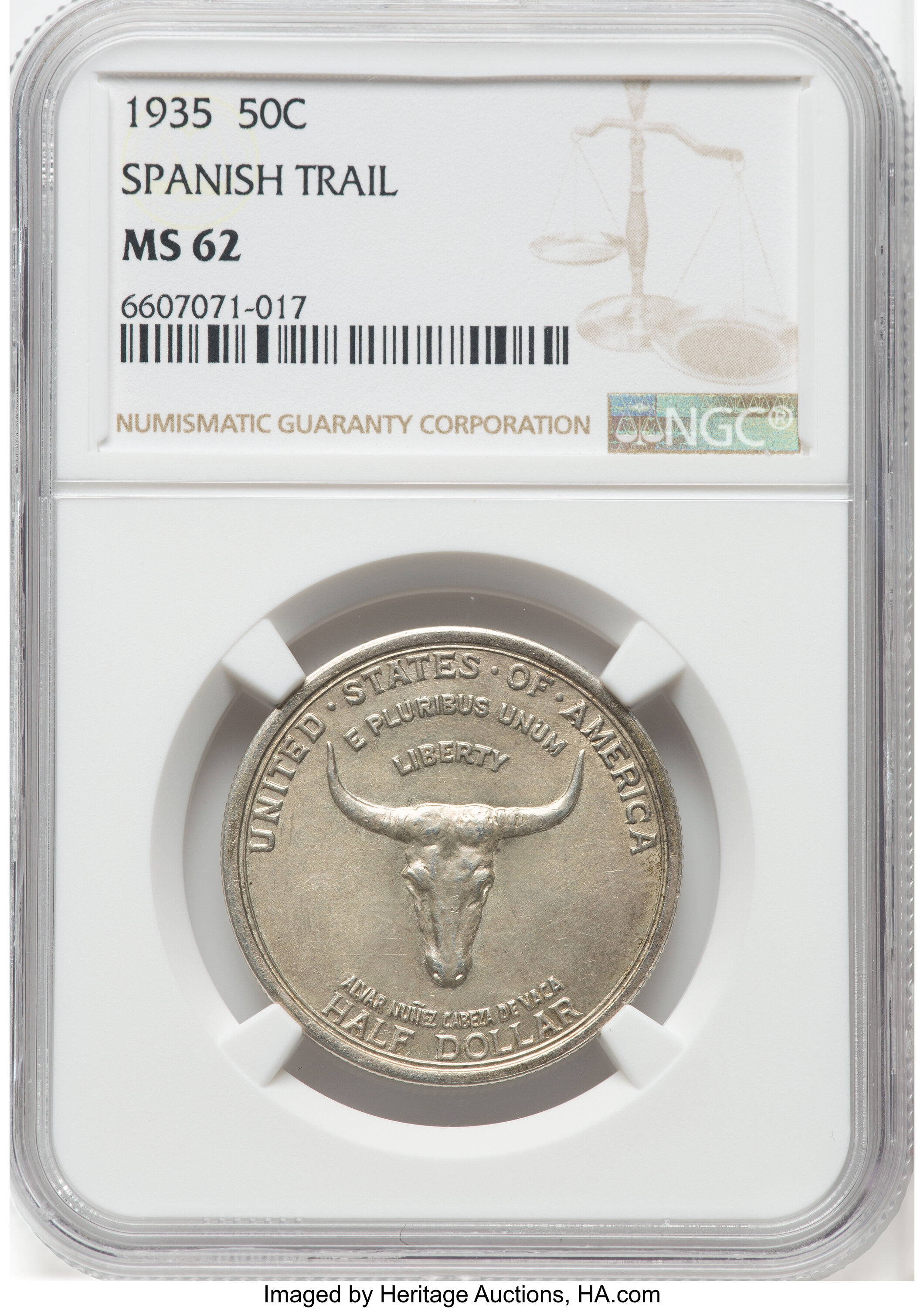 1935 50c Spanish Trail AU58 thumbnail 13