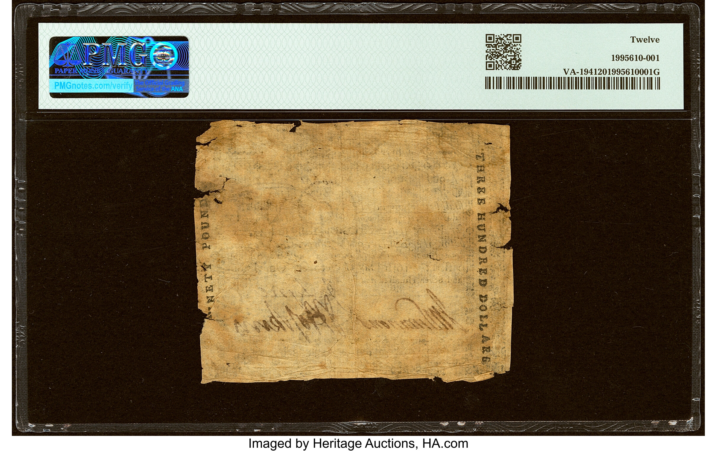 Oct 16, 1780 $300  Virginia (Fr. VA194) thumbnail 14
